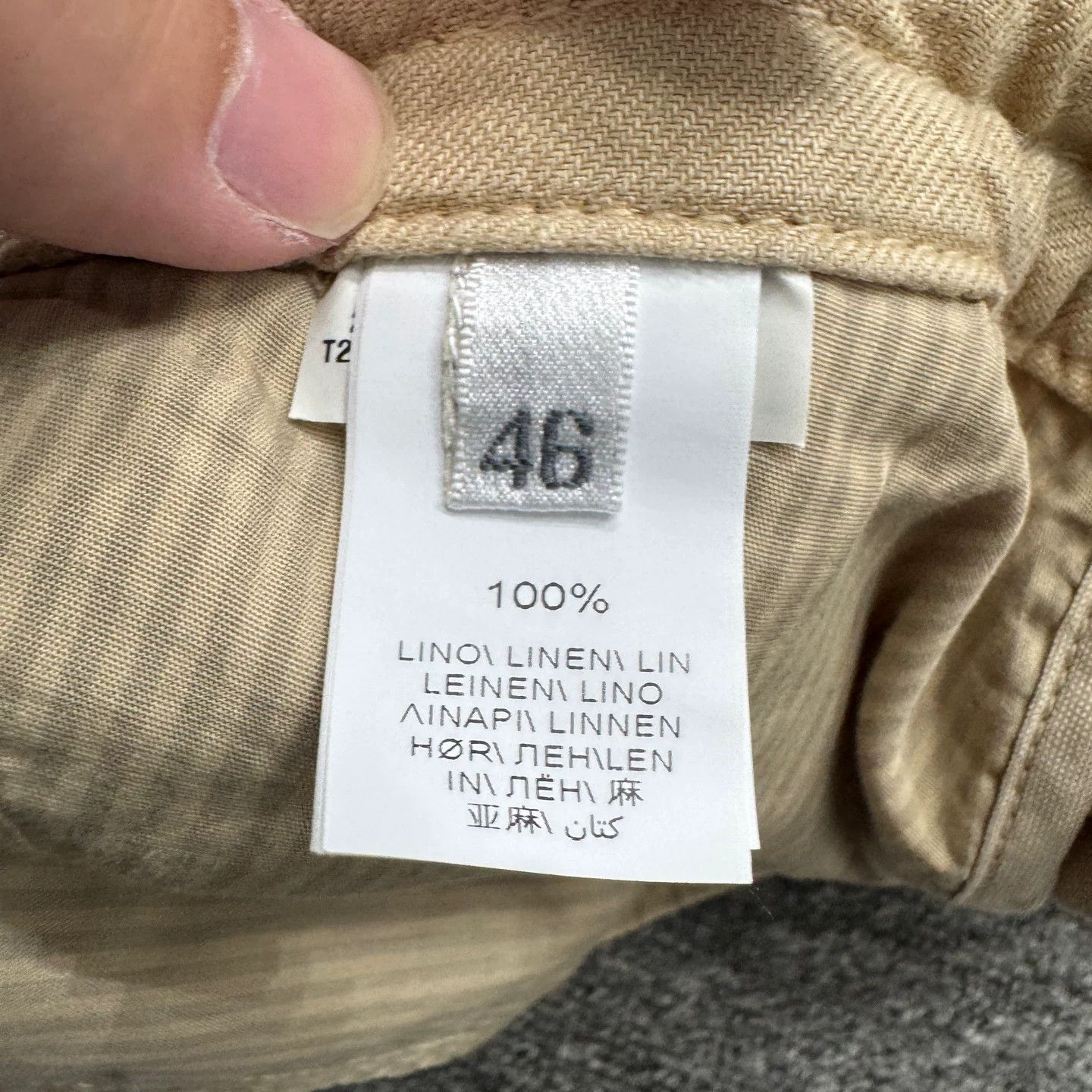 Brunello Cucinelli Brunello Cucinelli Linen Casual Pants Size 30 Size US 30 / EU 46 - 4 Thumbnail