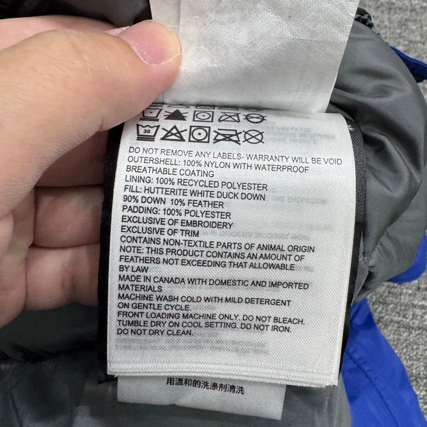 Canada Goose Canada Goose Pacific Blue Parka Size S Size US S / EU 44-46 / 1 - 6 Thumbnail