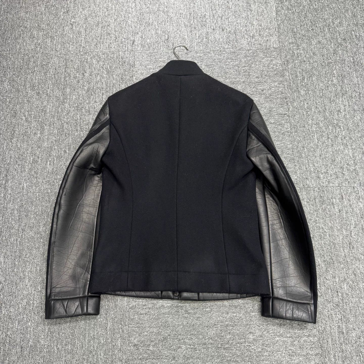 Fendi Fendi Leather Sleeve Wool Jacket Size M Size US M / EU 48-50 / 2 - 6 Thumbnail