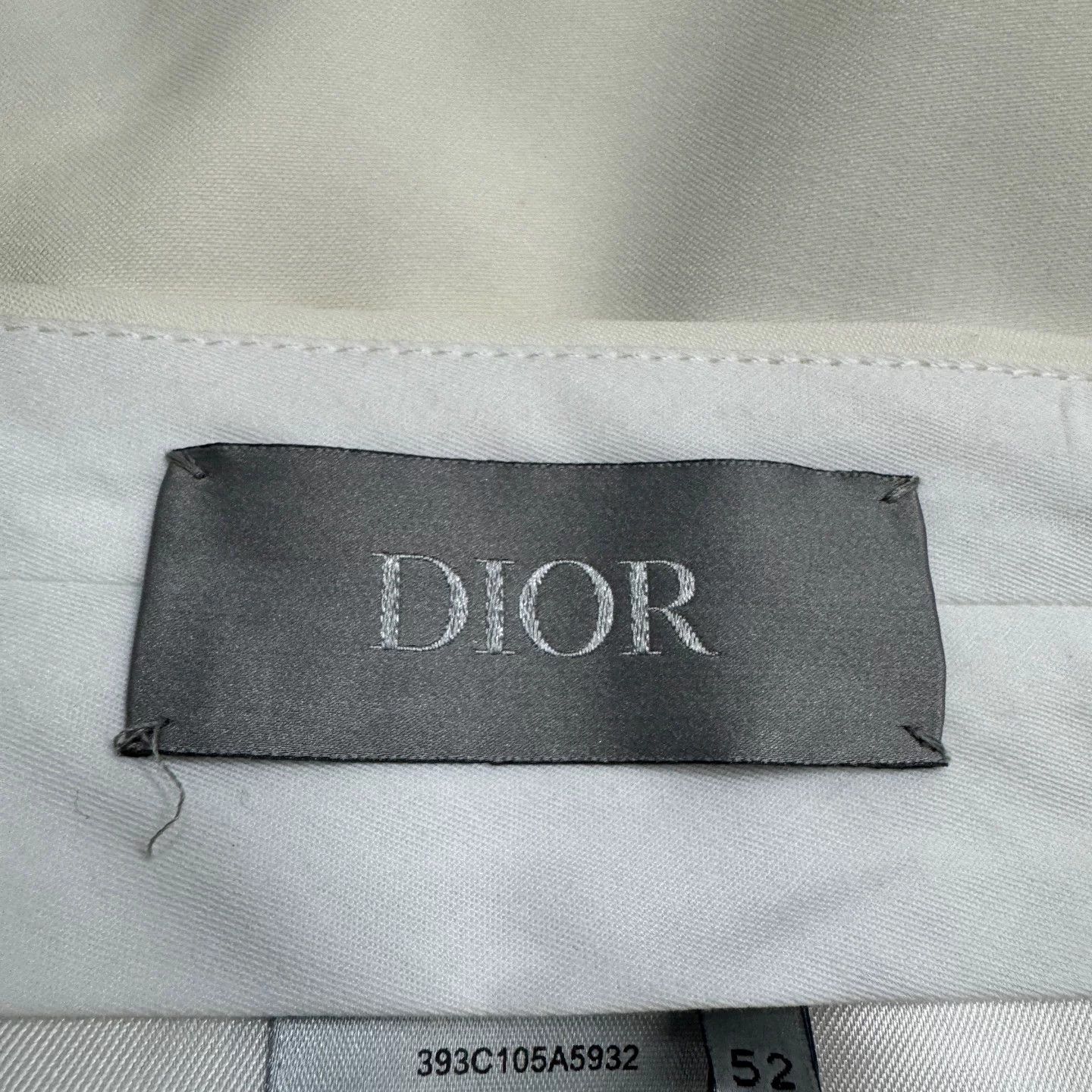 Dior Dior Virgin Wool Casual Pants Size 36/52 Size US 36 / EU 52 - 3 Thumbnail