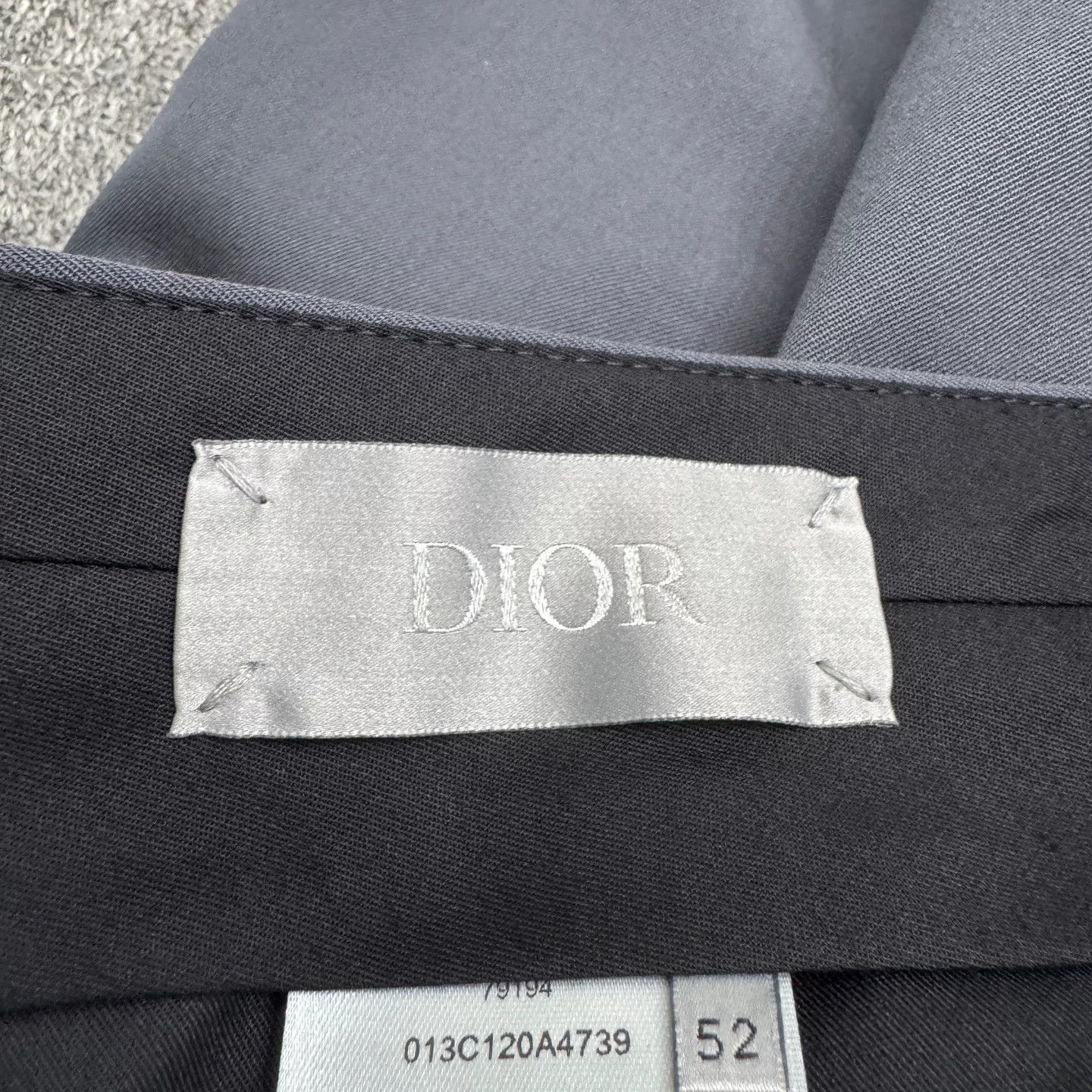 Dior Dior Virgin Wool Formal Trousers Size 36 Size 42R - 3 Thumbnail