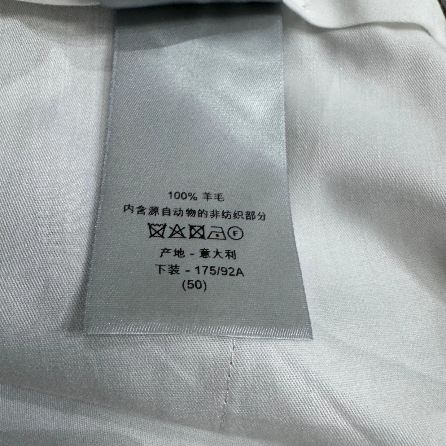 Dior Dior Virgin Wool Trousers Size 50 Size US 34 / EU 50 - 5 Thumbnail