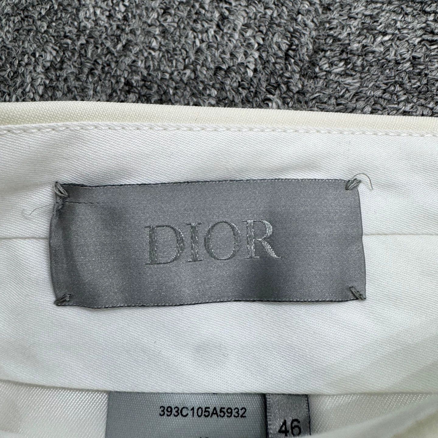 Dior Dior Virgin Wool Casual Pants Size 30 Size US 30 / EU 46 - 3 Thumbnail