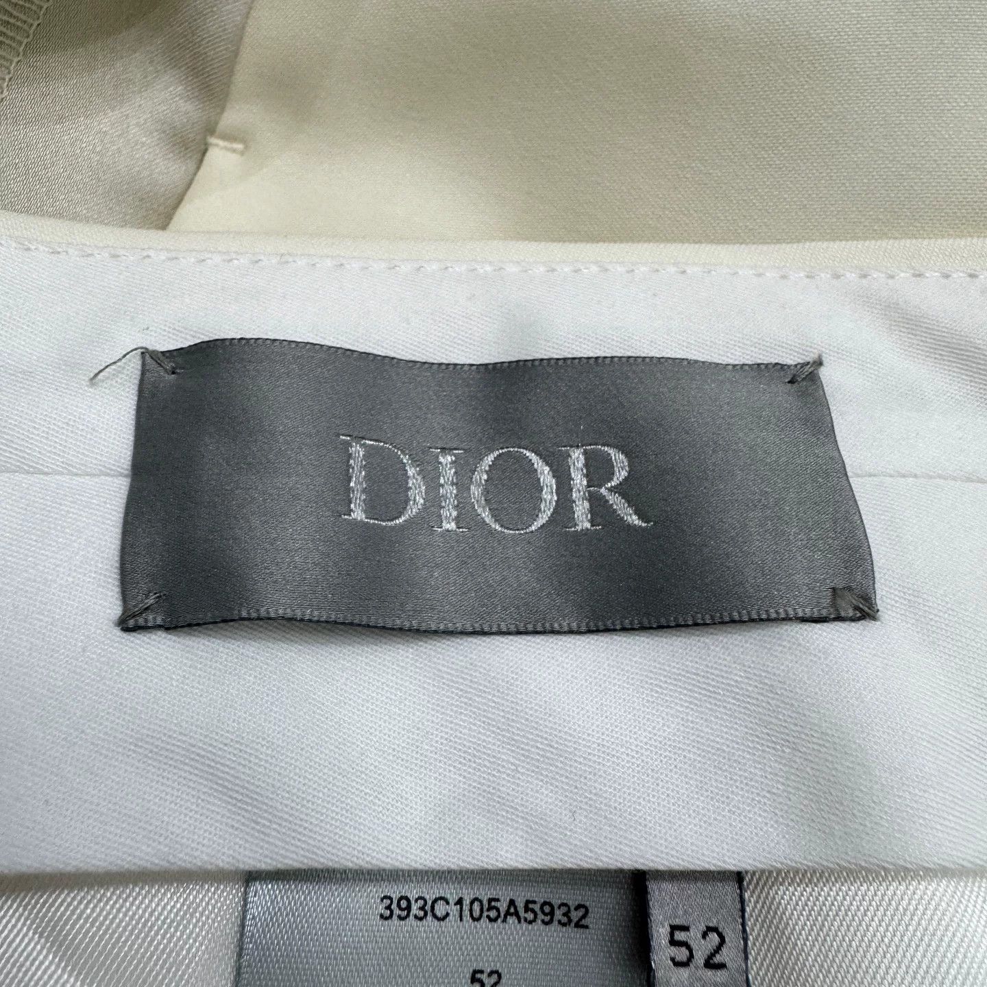 Dior Dior Virgin Wool Formal Trousers Size 36 Size 42R - 3 Thumbnail