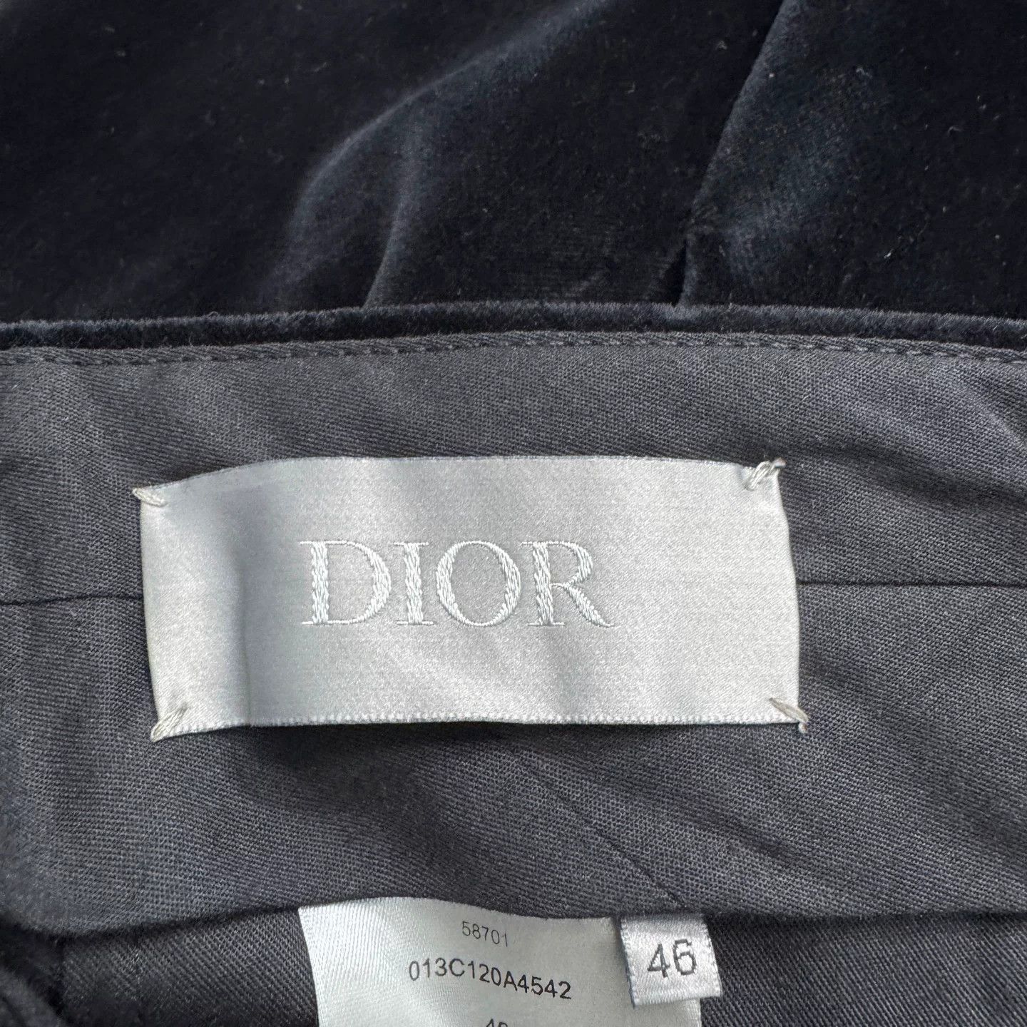 Dior Dior Velvet Casual Pants Size 30 Size US 30 / EU 46 - 3 Thumbnail