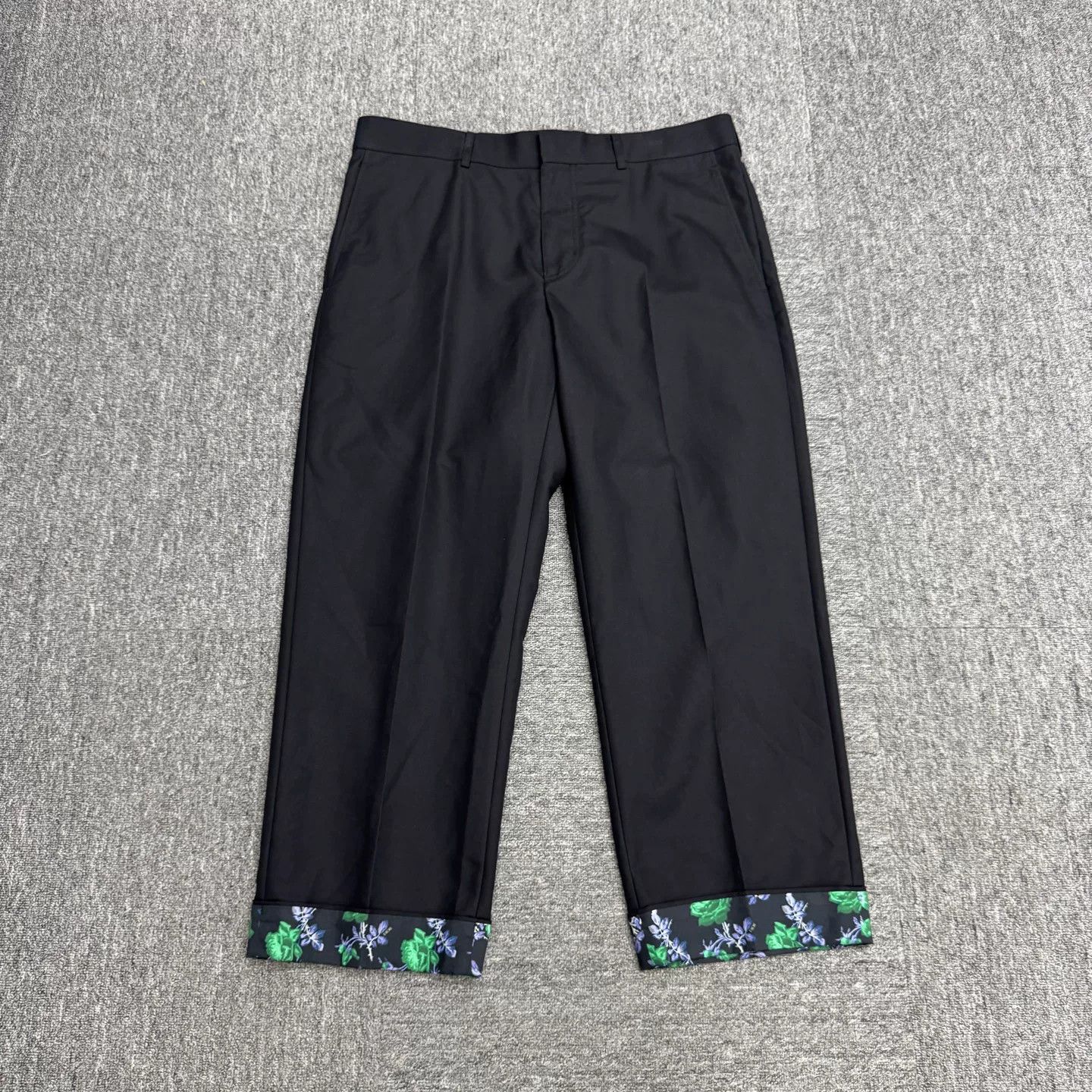 Dior Dior Floral Cuff Pants Size 36 Size US 36 / EU 52 - 2 Thumbnail