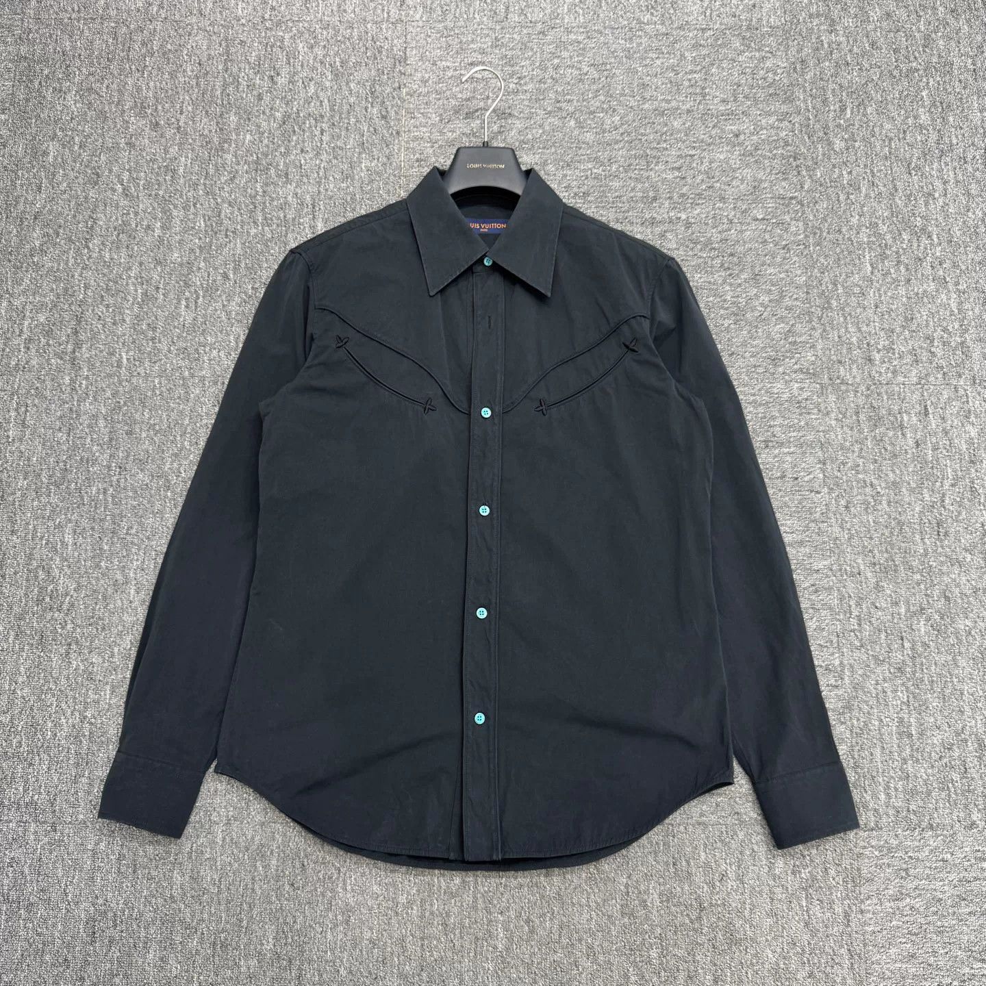 Louis Vuitton Louis Vuitton Western Button Up Shirt Size L Size US L / EU 52-54 / 3 - 2 Thumbnail