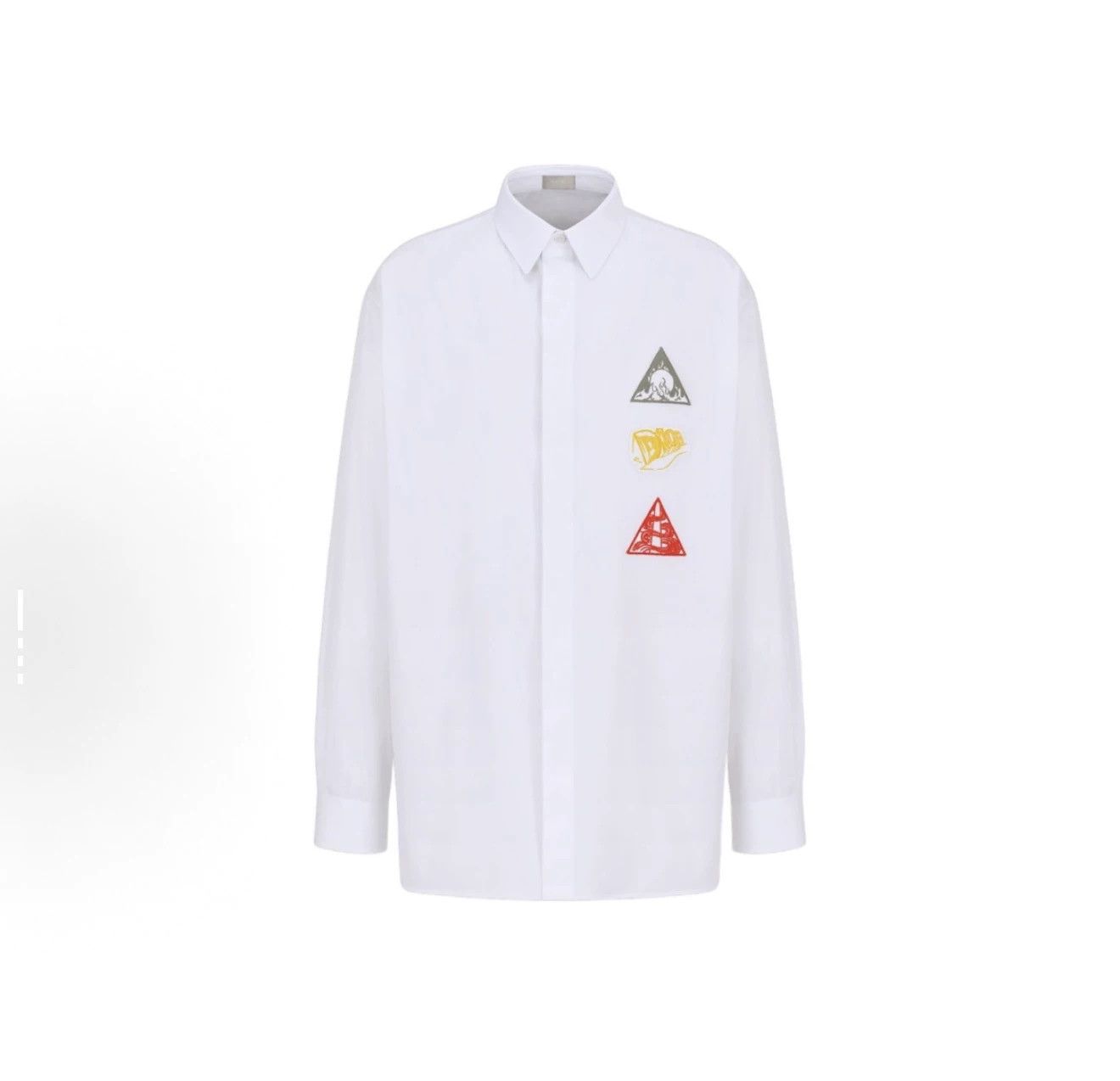 Dior Dior Embroidered Graphic Button Up Shirt Size 40 Size US M / EU 48-50 / 2 - 2 Thumbnail