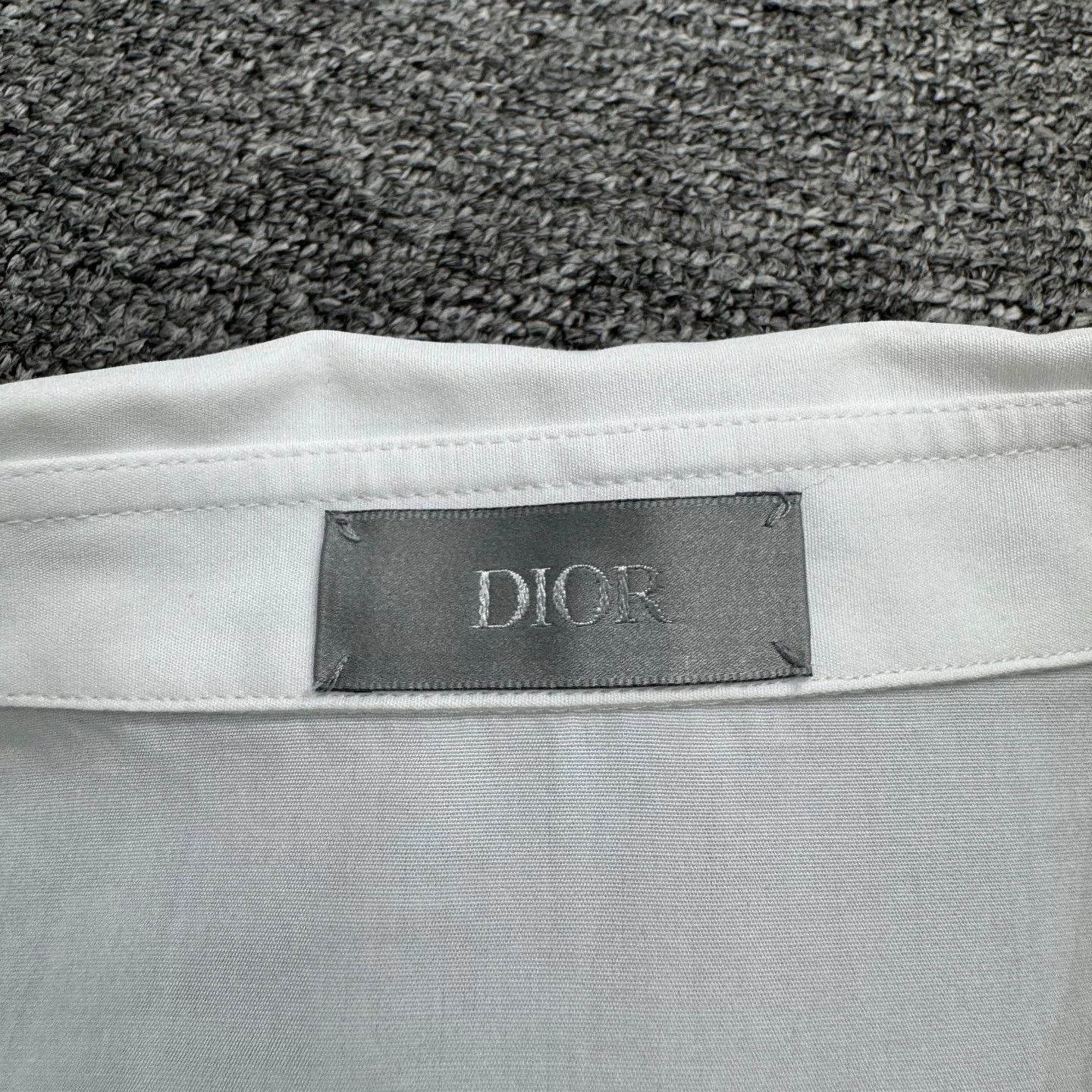 Dior Dior Embroidered Graphic Button Up Shirt Size 40 Size US M / EU 48-50 / 2 - 5 Thumbnail