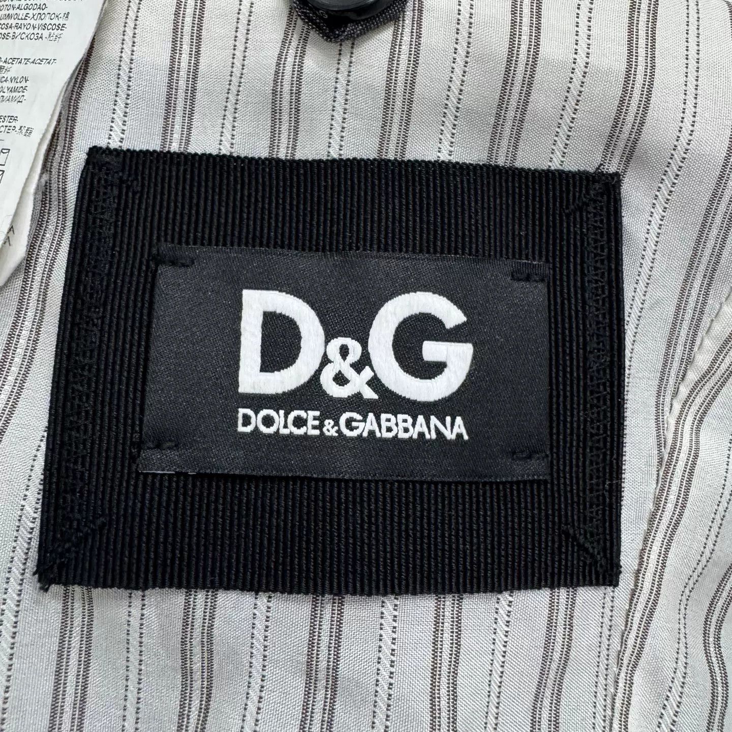 Dolce & Gabbana Dolce & Gabbana Pinstripe Blazer Size 38R Size 38R - 3 Thumbnail