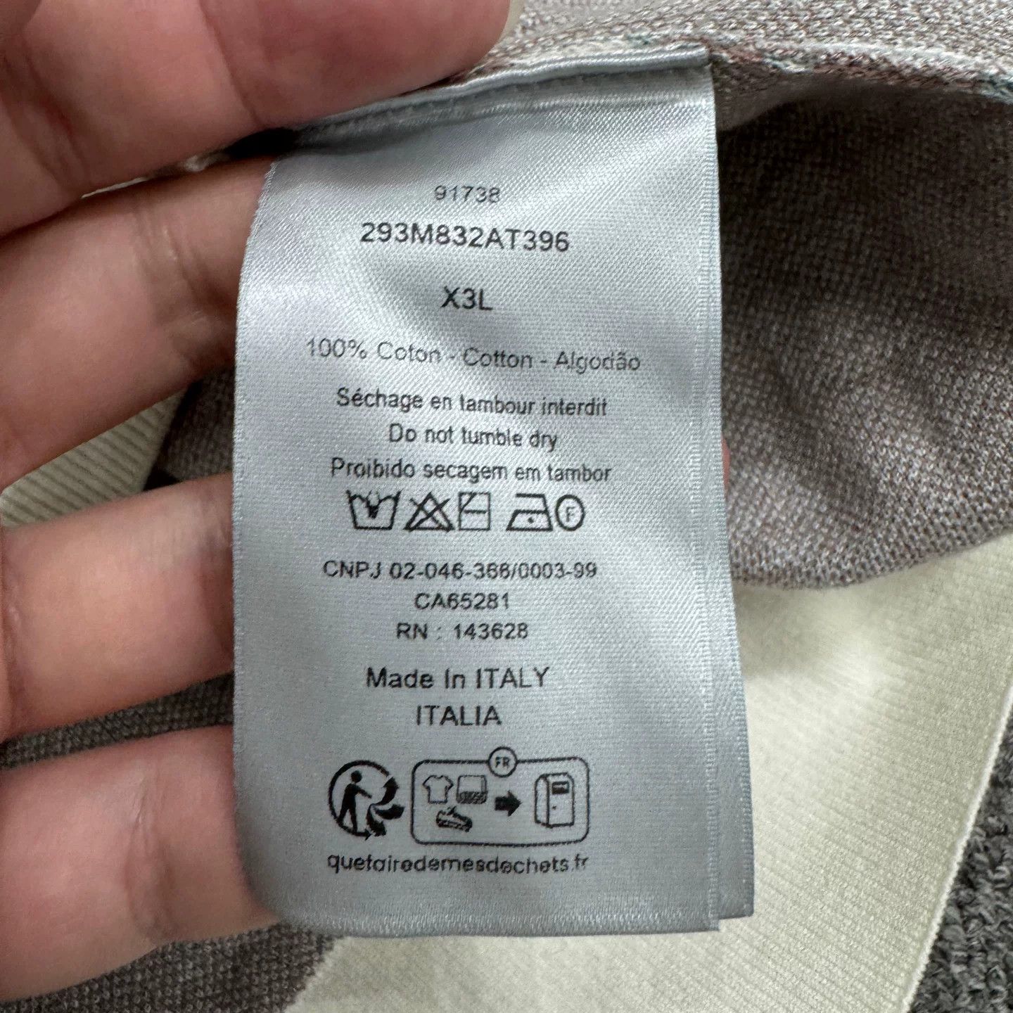 Dior Dior Oblique Polo Shirt Size XXL Size US XXL / EU 58 / 5 - 3 Thumbnail