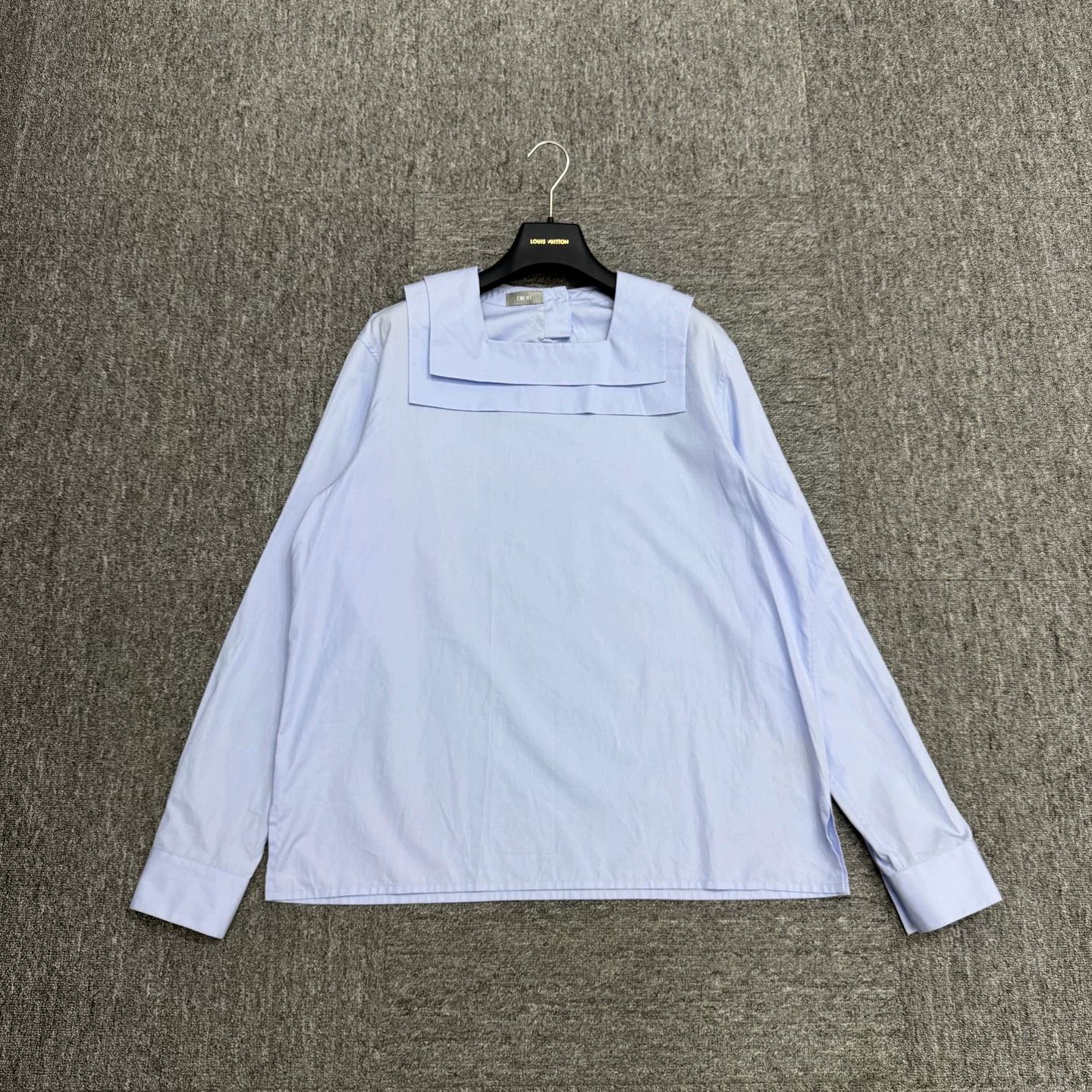 Dior Dior Sailor Collar Poplin Shirt Size 50 Size US M / EU 48-50 / 2 - 2 Thumbnail