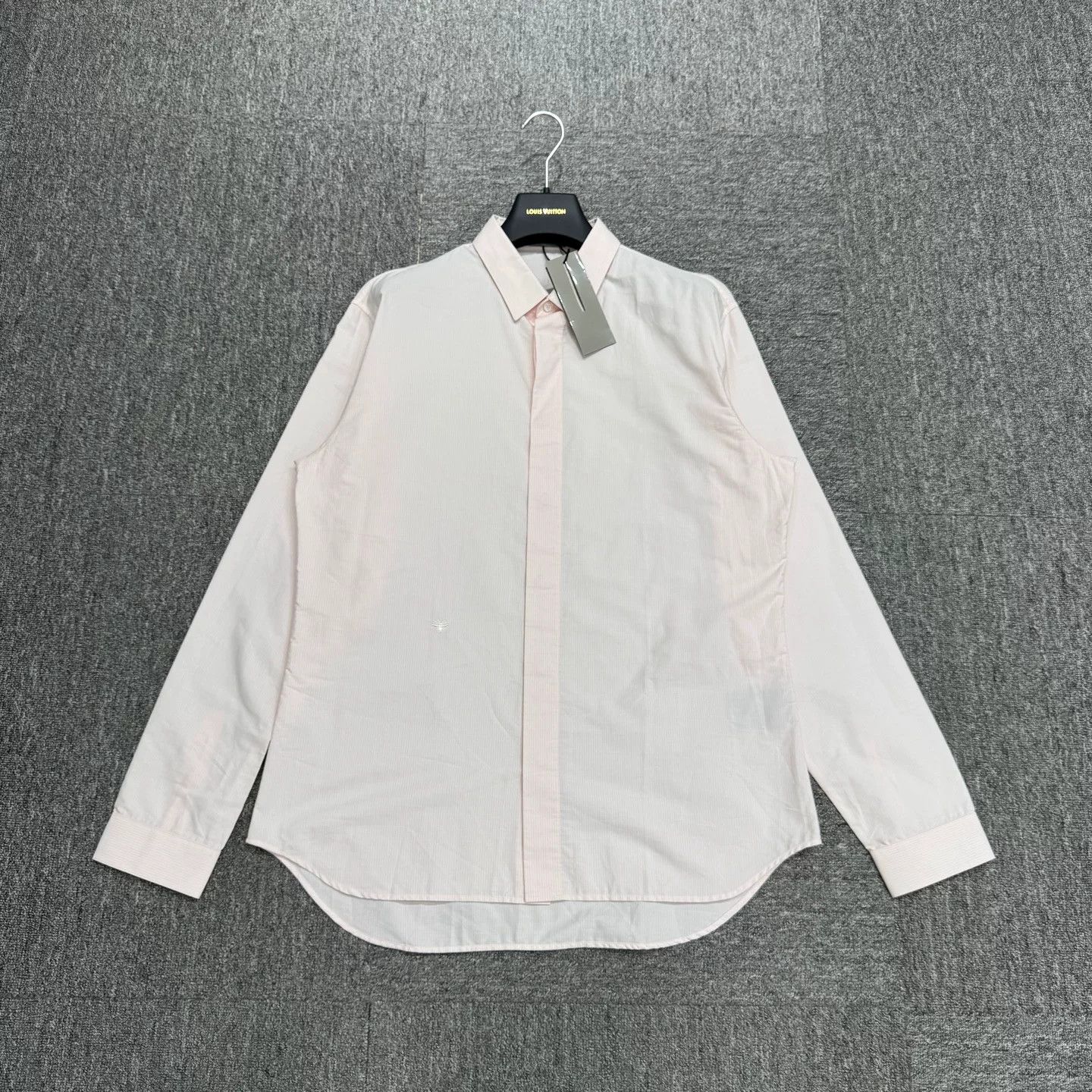Dior Dior Bee Embroidered Stripe Shirt Size 41 Size US L / EU 52-54 / 3 - 2 Thumbnail