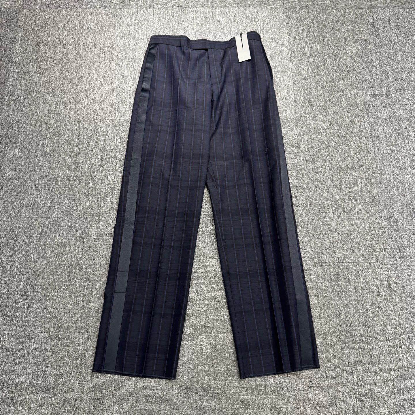 Dior Dior Plaid Wool Formal Trousers Size 32 Size 38R - 2 Thumbnail