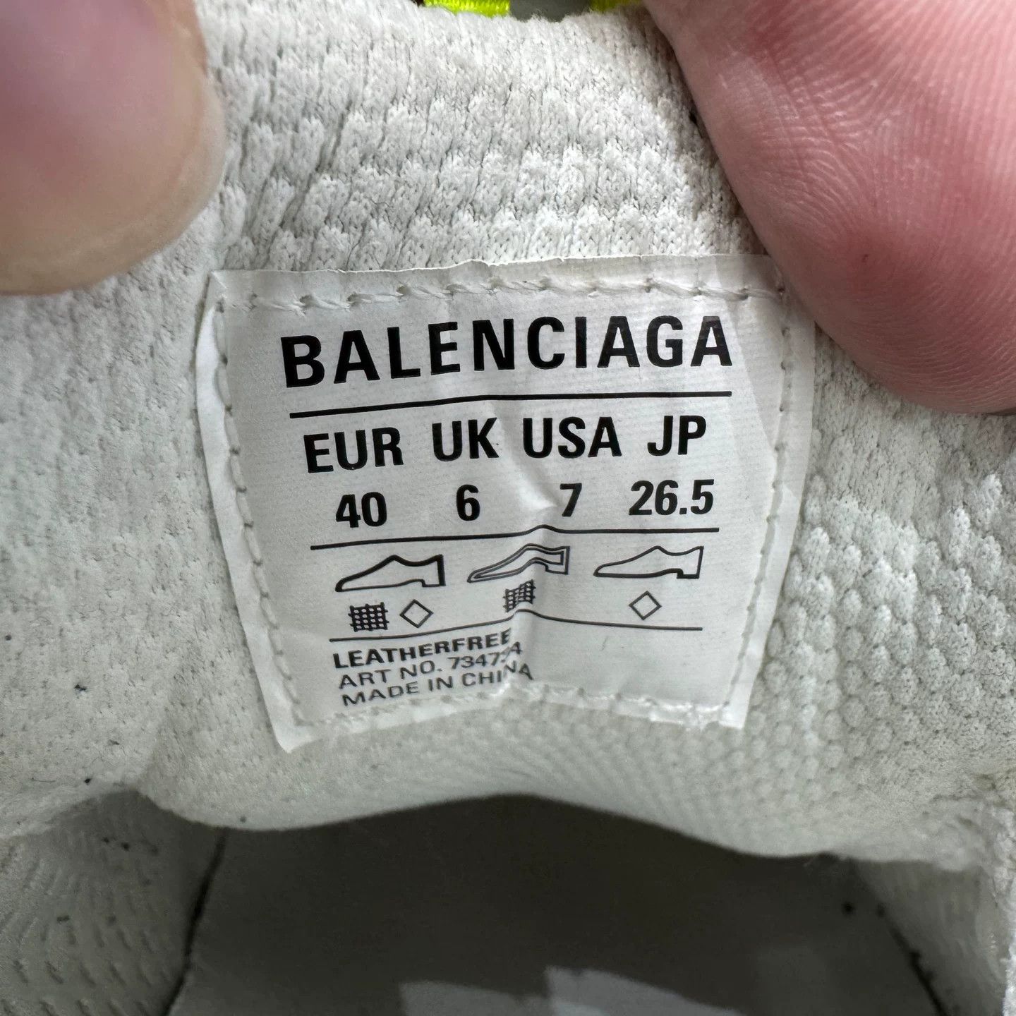 Balenciaga Balenciaga 3XL Distressed Sneakers Size 40 Size US 7 / EU 40 - 6 Thumbnail