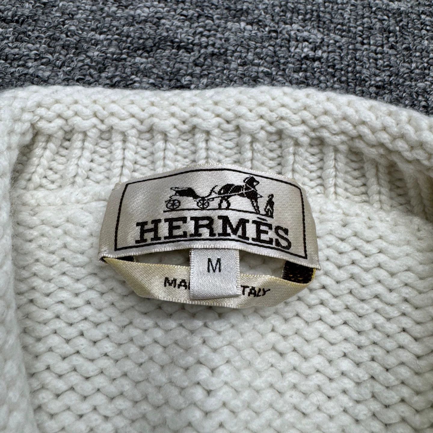 Hermes Hermes Flower Intarsia Cashmere Sweater Size S Size US S / EU 44-46 / 1 - 4 Thumbnail