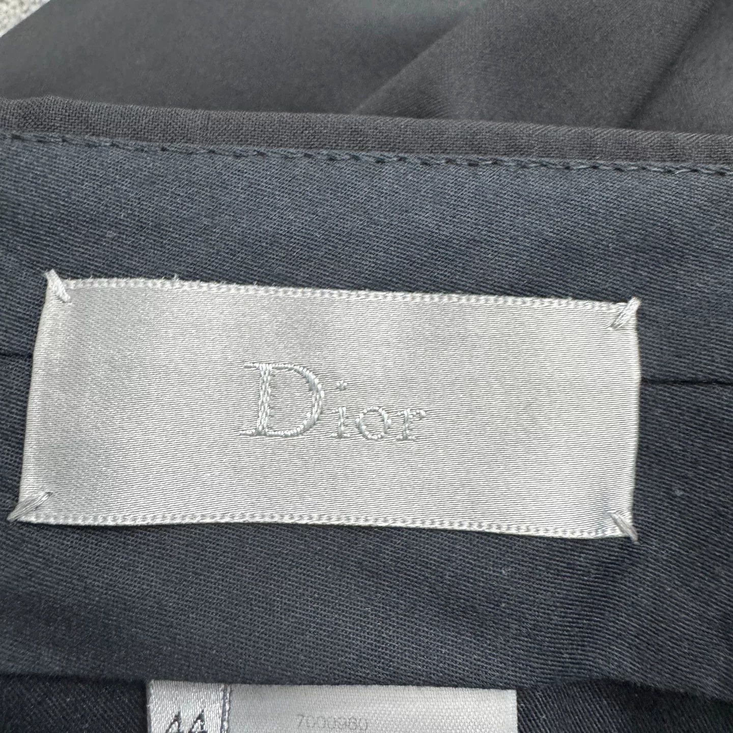 Dior Dior Black Wool Casual Pants Size 28 Size US 28 / EU 44 - 3 Thumbnail
