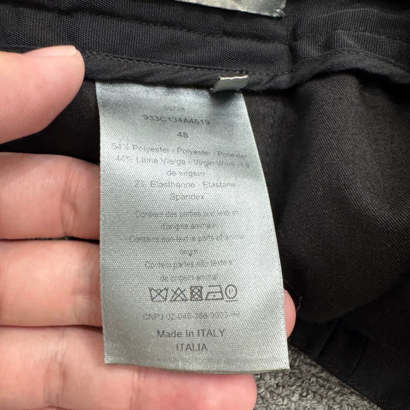 Dior Dior Wool Blend Trousers Size 48 Size US 32 / EU 48 - 4 Thumbnail