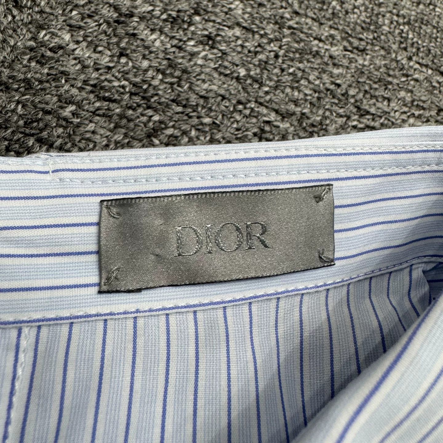 Dior Dior Striped Button Up Shirt Size 40 Size US M / EU 48-50 / 2 - 3 Thumbnail