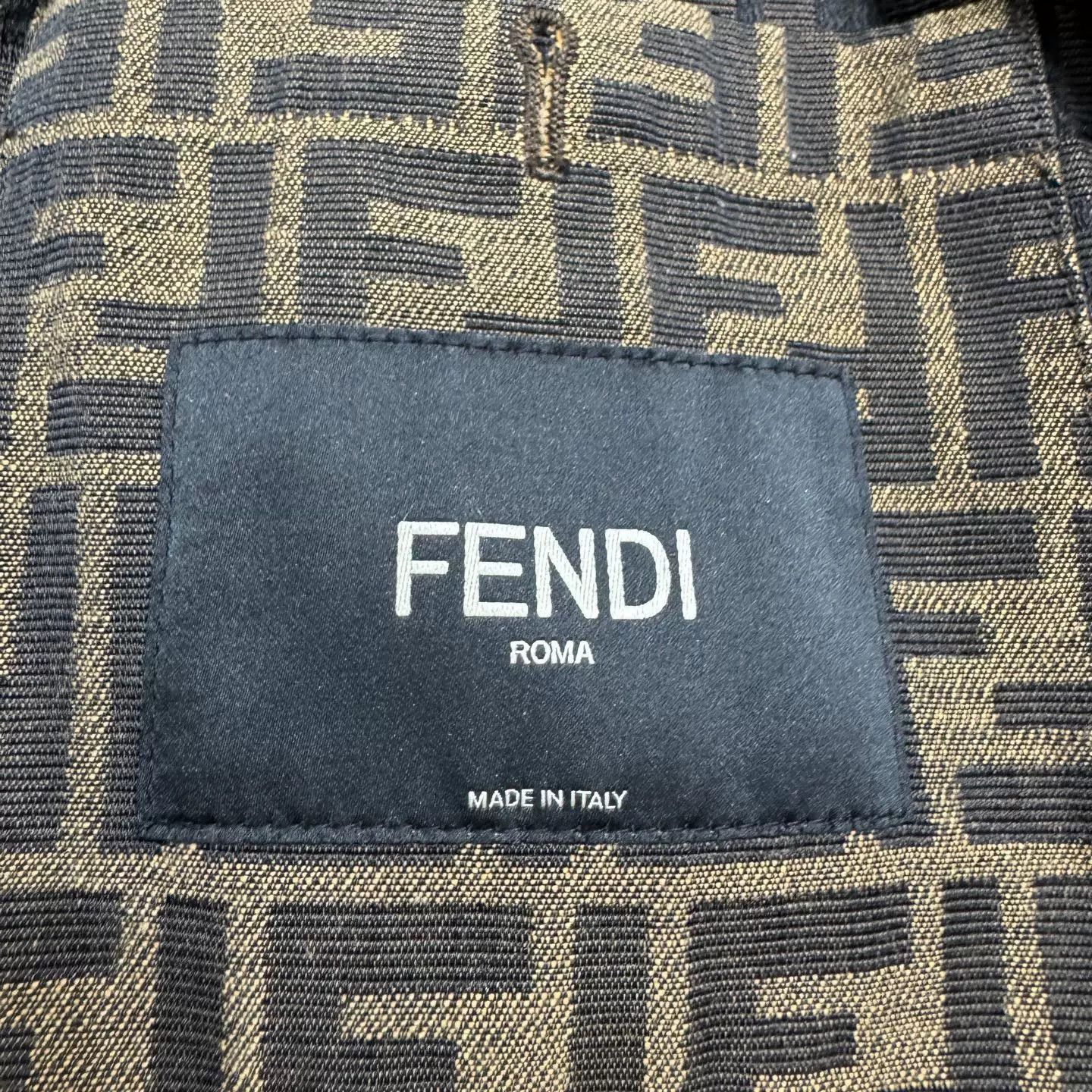 Fendi Fendi Monogram Print Jacket Size S Size US S / EU 44-46 / 1 - 3 Thumbnail