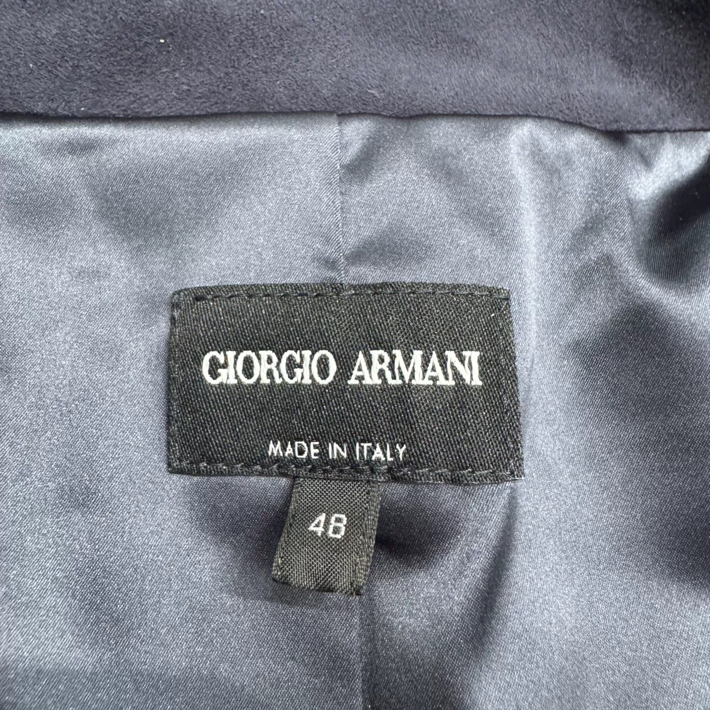 Giorgio Armani Giorgio Armani Navy Casual Jacket Size M Size US M / EU 48-50 / 2 - 4 Thumbnail