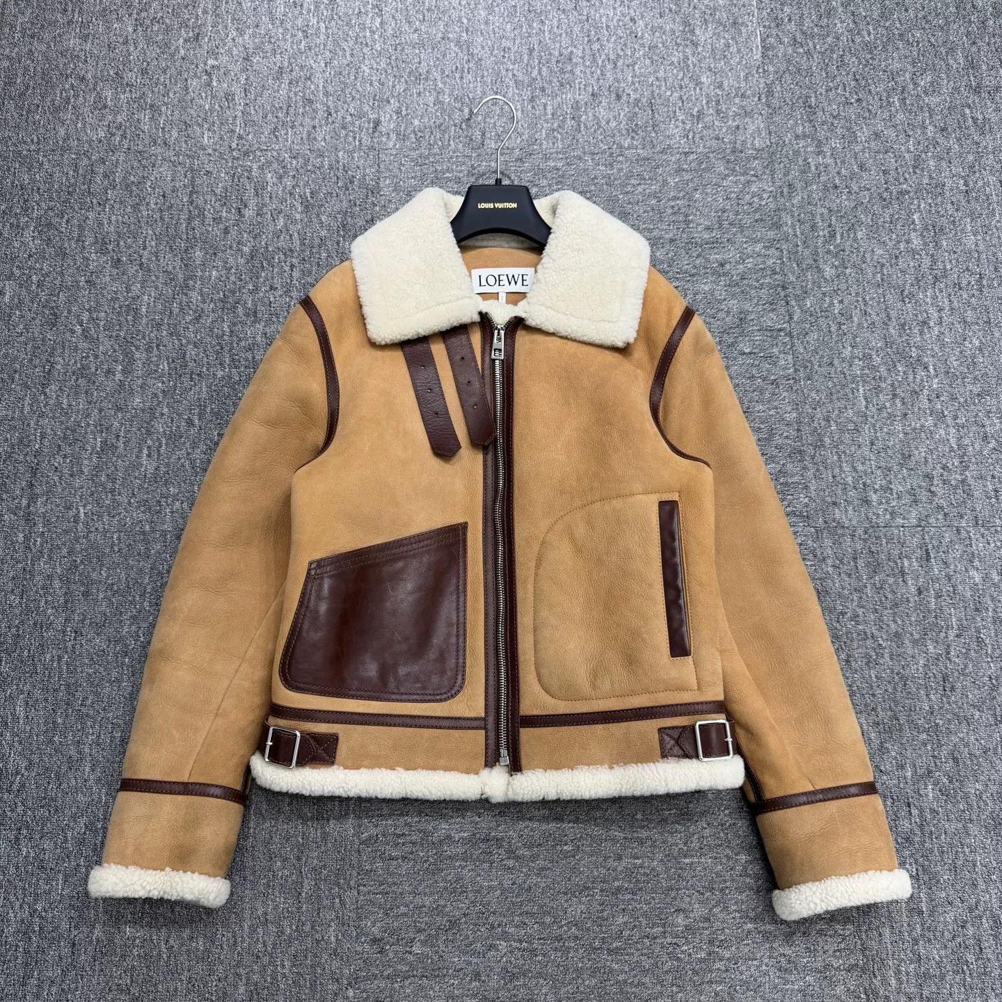 Loewe Loewe Shearling Leather Jacket Size S Size US S / EU 44-46 / 1 - 2 Thumbnail