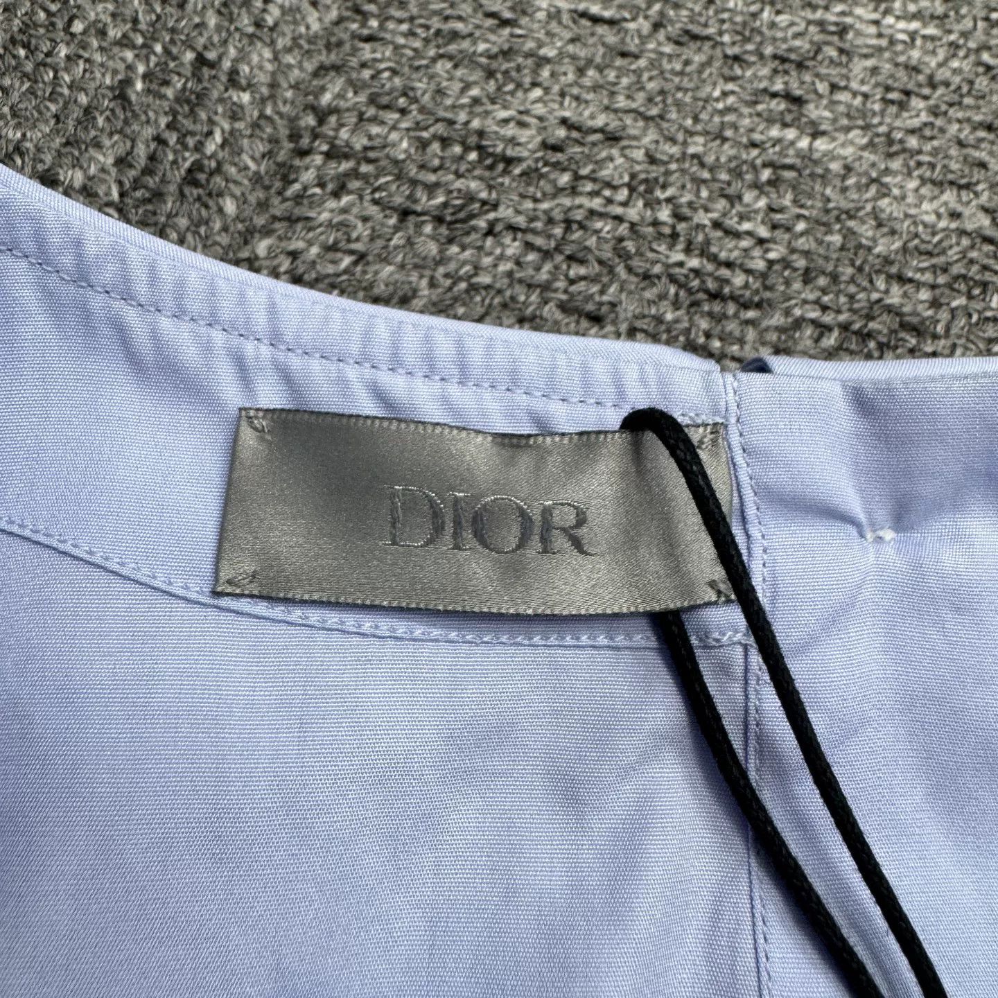 Dior Dior Blue Sailor Collar Shirt Size M Size US M / EU 48-50 / 2 - 3 Thumbnail