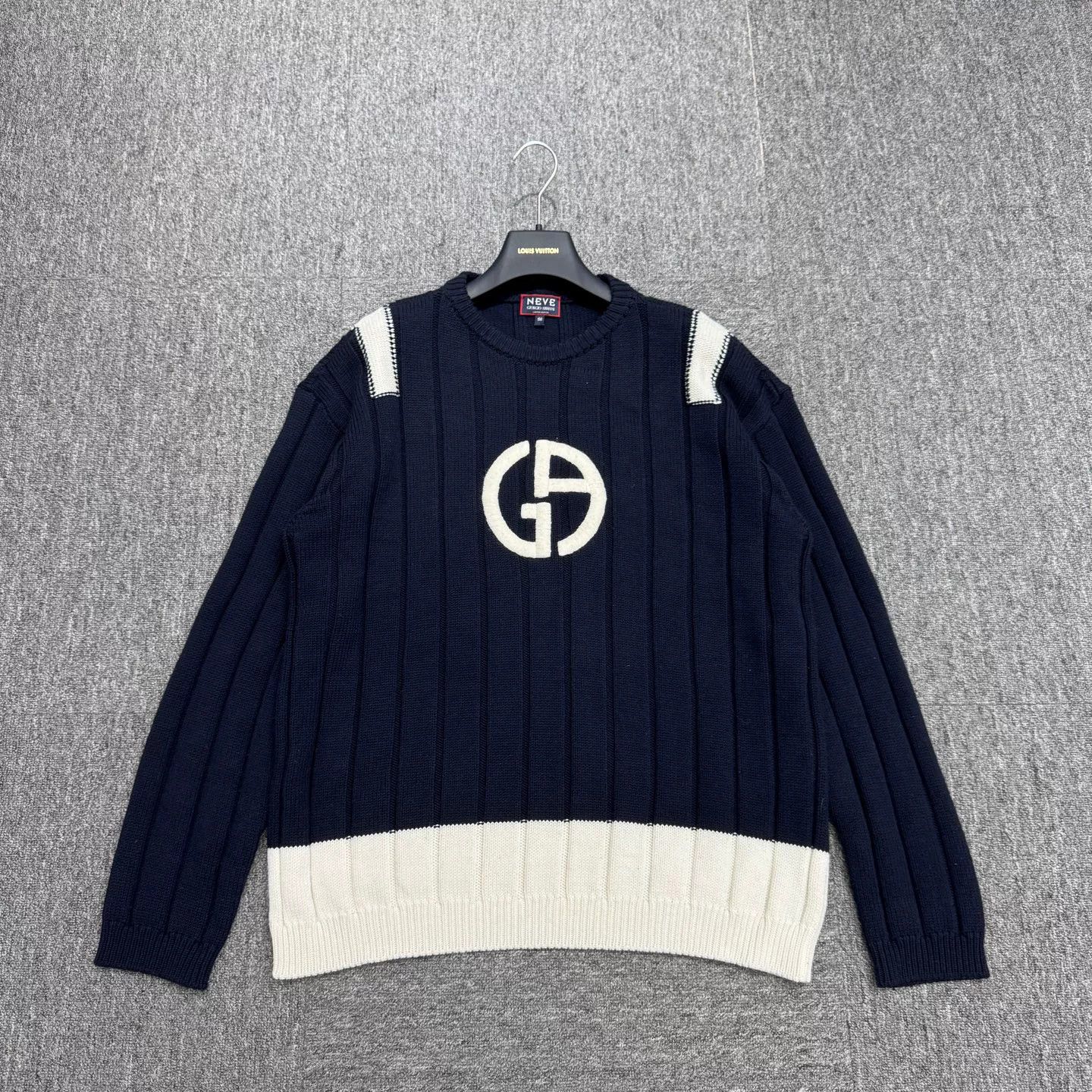 Giorgio Armani Giorgio Armani NEVE Logo Sweater Size XL Size US XL / EU 56 / 4 - 2 Thumbnail