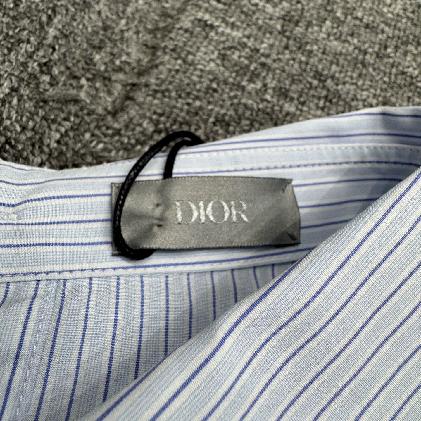 Dior Dior Striped Button Up Shirt Size M Size US M / EU 48-50 / 2 - 3 Thumbnail