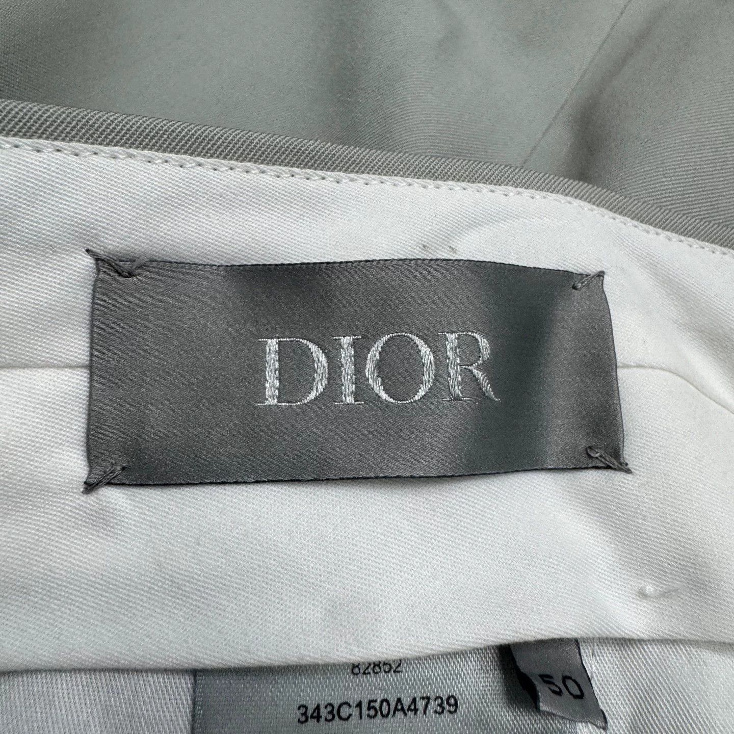 Dior Dior Virgin Wool Casual Pants Size 50 Size US 34 / EU 50 - 3 Thumbnail