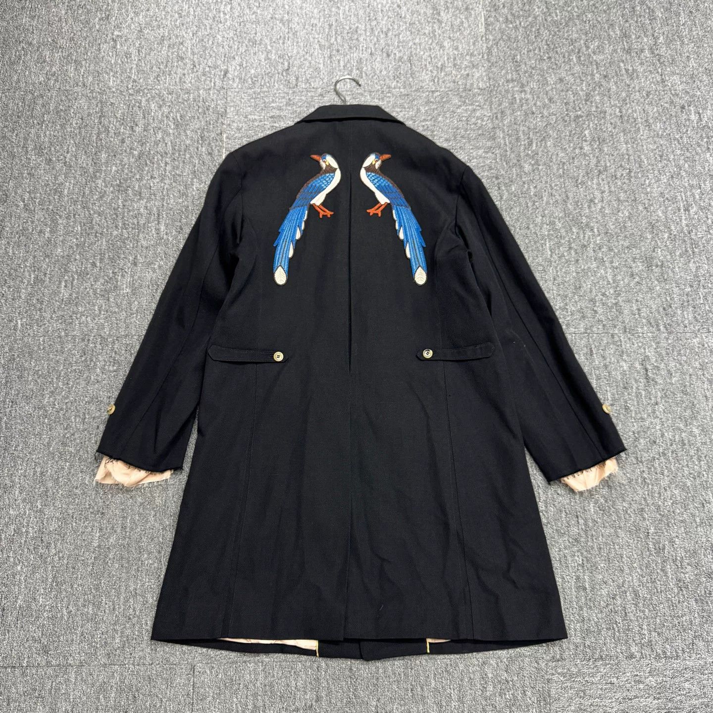 Gucci Gucci Bird Embroidery Coat Size 40 Size S / US 4 / IT 40 - 6 Thumbnail