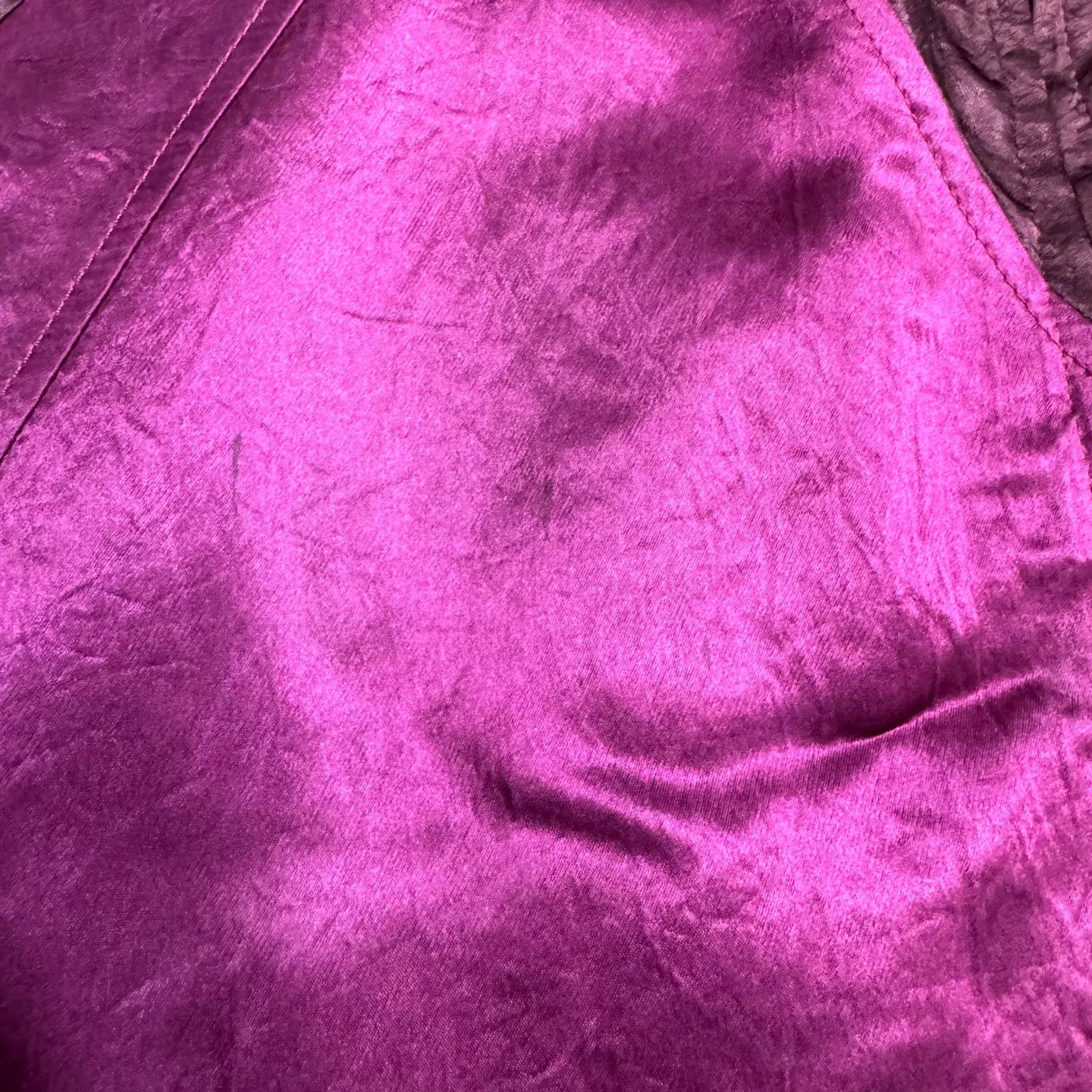 Saint Laurent Paris Saint Laurent Satin Zip Jacket Size S Size US S / EU 44-46 / 1 - 3 Thumbnail