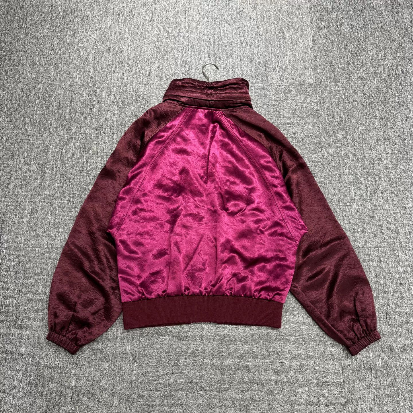 Saint Laurent Paris Saint Laurent Satin Zip Jacket Size S Size US S / EU 44-46 / 1 - 7 Thumbnail
