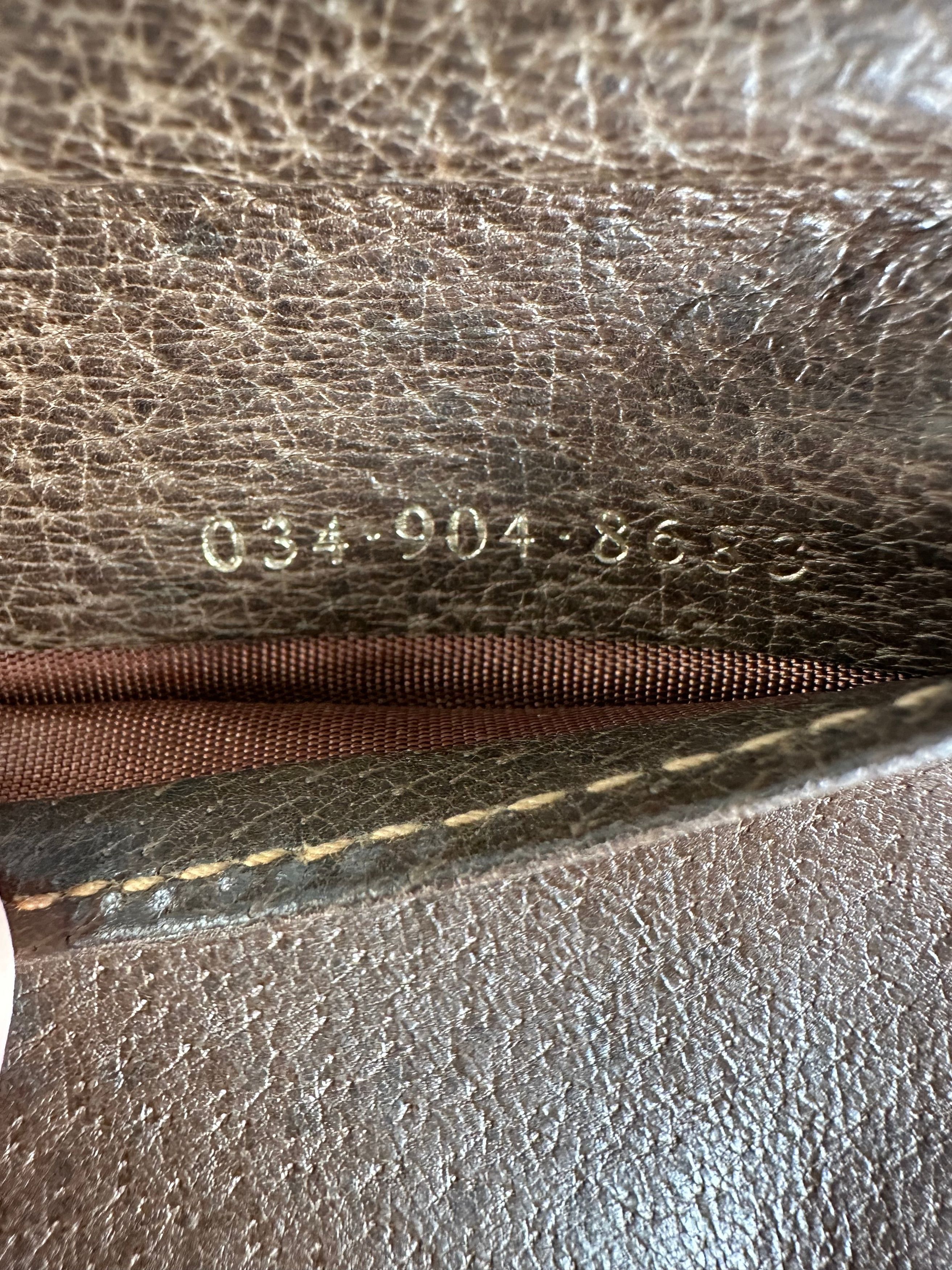 Gucci Vintage GG Monogram Canvas Wallet Brown Size ONE SIZE - 6 Thumbnail