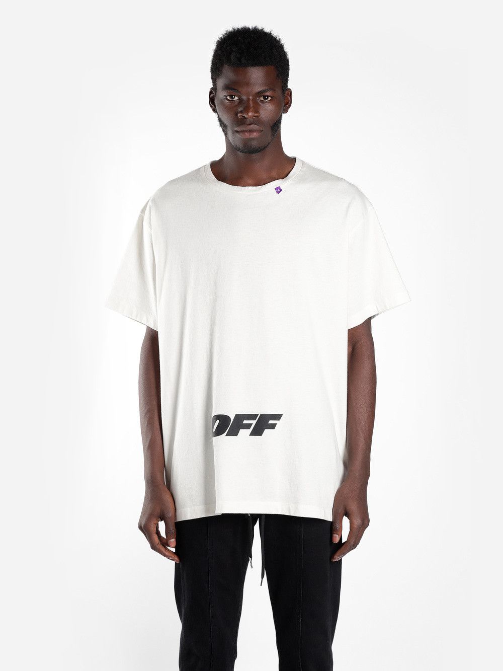 image of Off White Off-White ‘Wing Off’ Tee, Men's (Size XL)