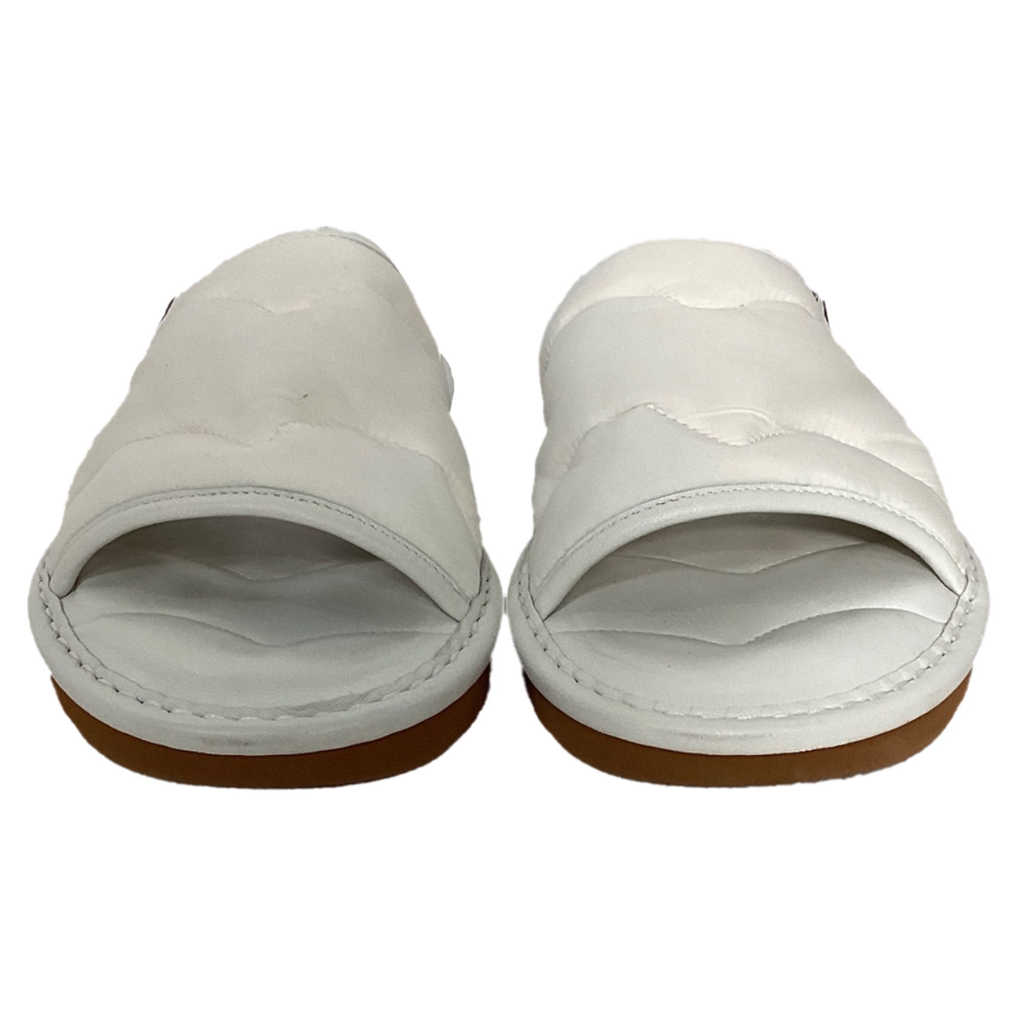 Chloe Chloé Maxie Slip-on Flat Sandals in White Nylon Size US 6 / IT 36 - 3 Thumbnail