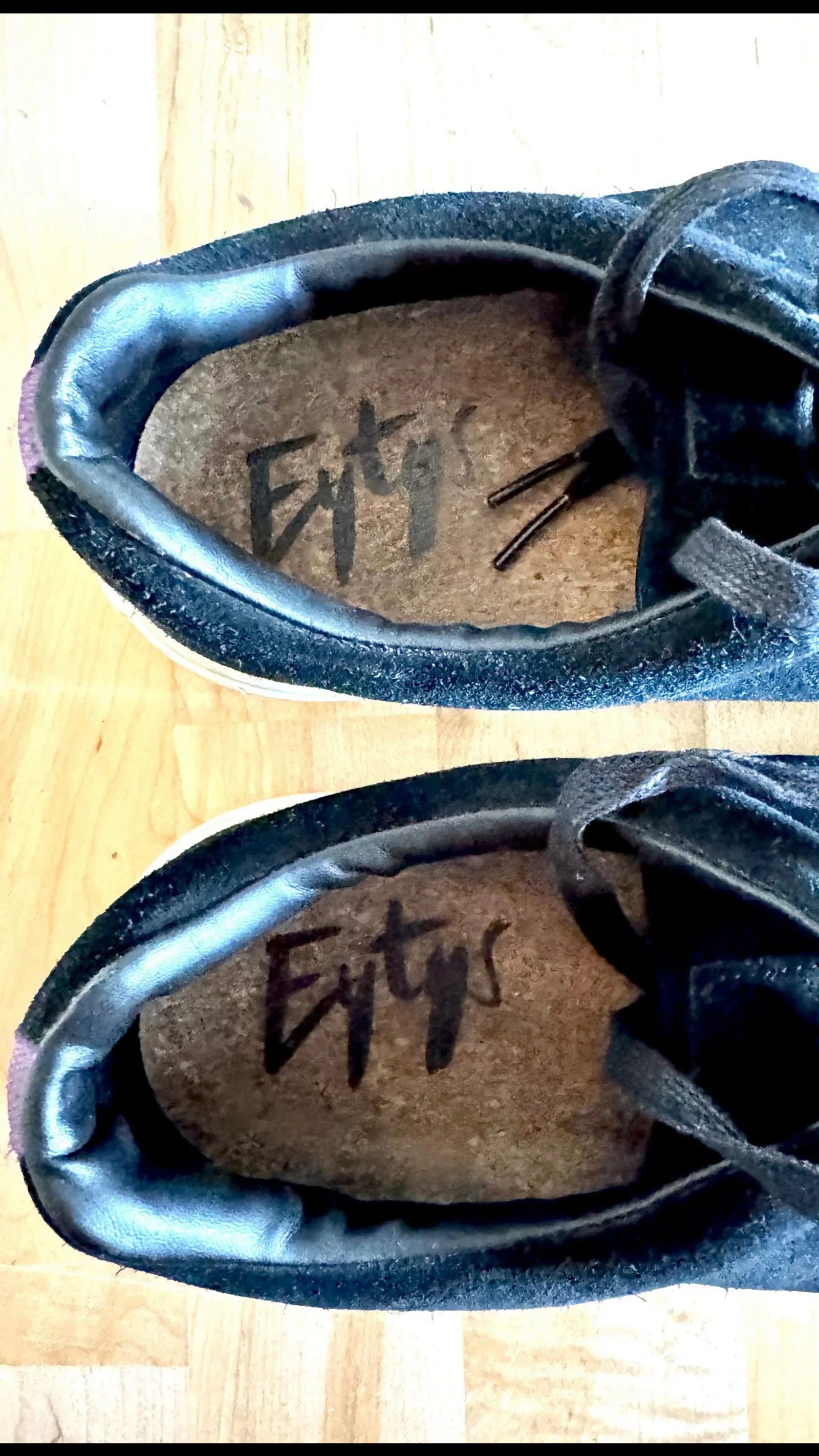 Eytys Eytys Mother Leather Ink Sneakers Size US 12 / EU 45 - 3 Thumbnail