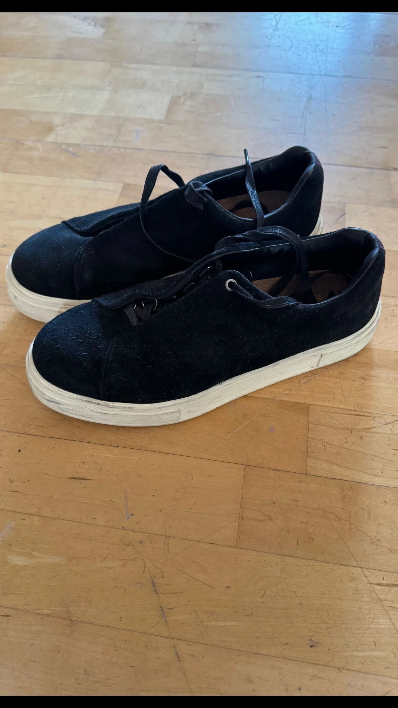 Eytys Eytys Mother Leather Ink Sneakers Size US 12 / EU 45 - 7 Thumbnail