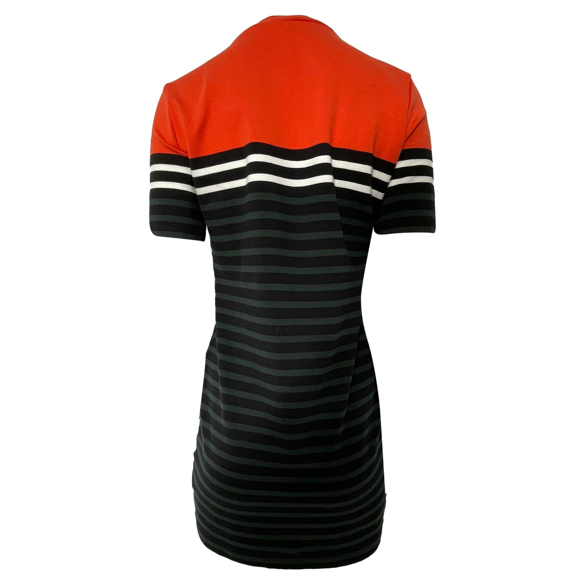Alexander Wang T Alexander Wang Knitted Mini Short Sleeve Dress in Multicol Size XS / US 0-2 / IT 36-38 - 2 Thumbnail