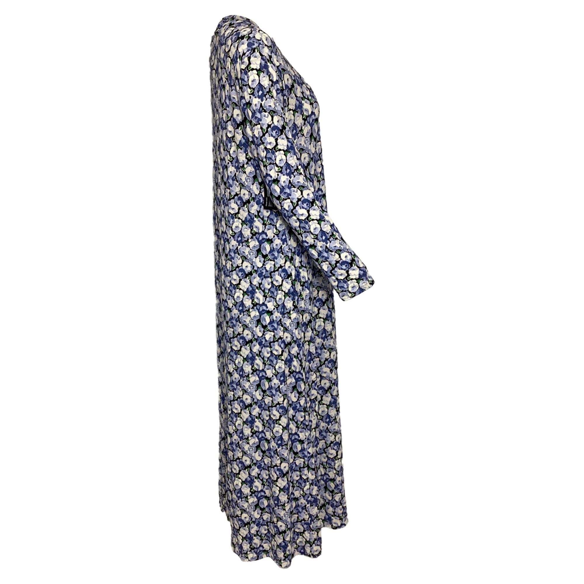 RIXO Rixo Elise Floral-Print Stretch-Jersey Midi Dress in Blue Vi Size XS / US 0-2 / IT 36-38 - 2 Thumbnail