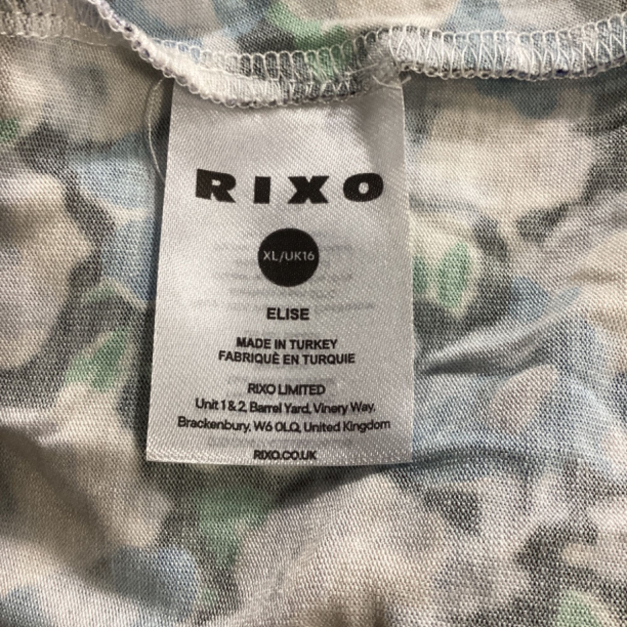 RIXO Rixo Elise Floral-Print Stretch-Jersey Midi Dress in Blue Vi Size XS / US 0-2 / IT 36-38 - 6 Thumbnail