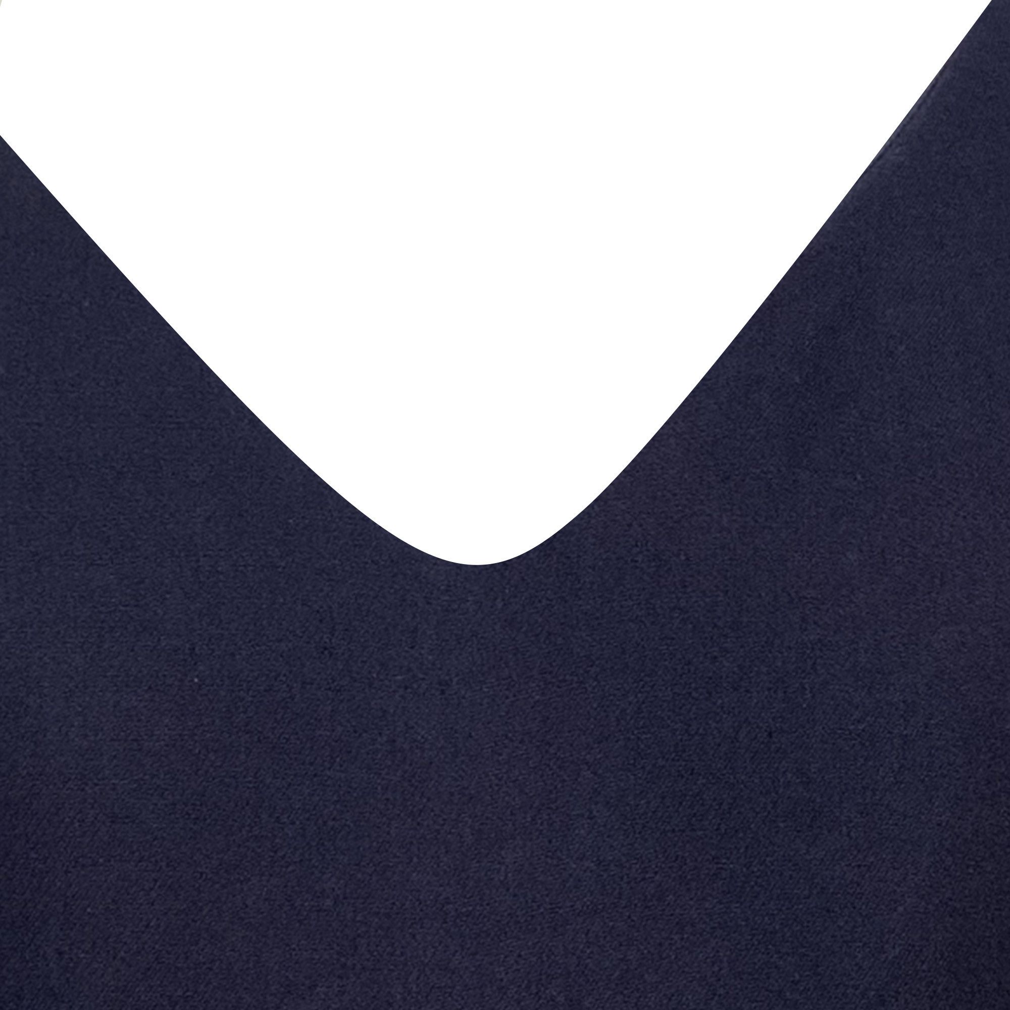 RED Valentino RED Valentino Sleeveless Dress w/ Pockets in Navy Blue Polye Size XS / US 0-2 / IT 36-38 - 4 Thumbnail