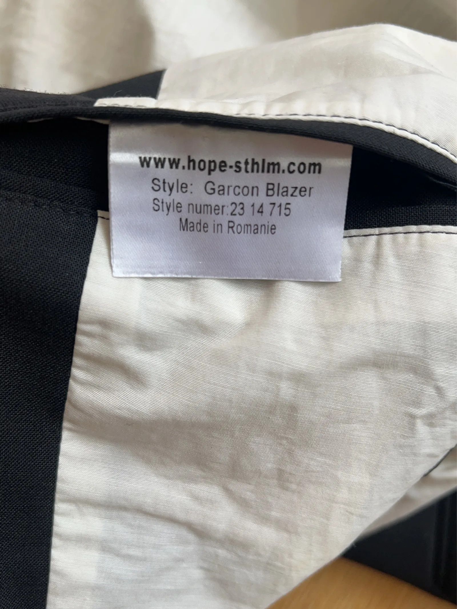 Hope Hope Garcon Blazer Blazer Size XS / US 0-2 / IT 36-38 - 7 Thumbnail