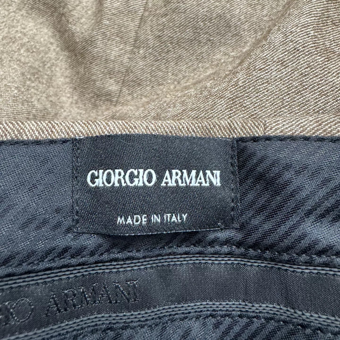 Giorgio Armani Giorgio Armani Wool Casual Pants Size 34 Size US 34 / EU 50 - 3 Thumbnail