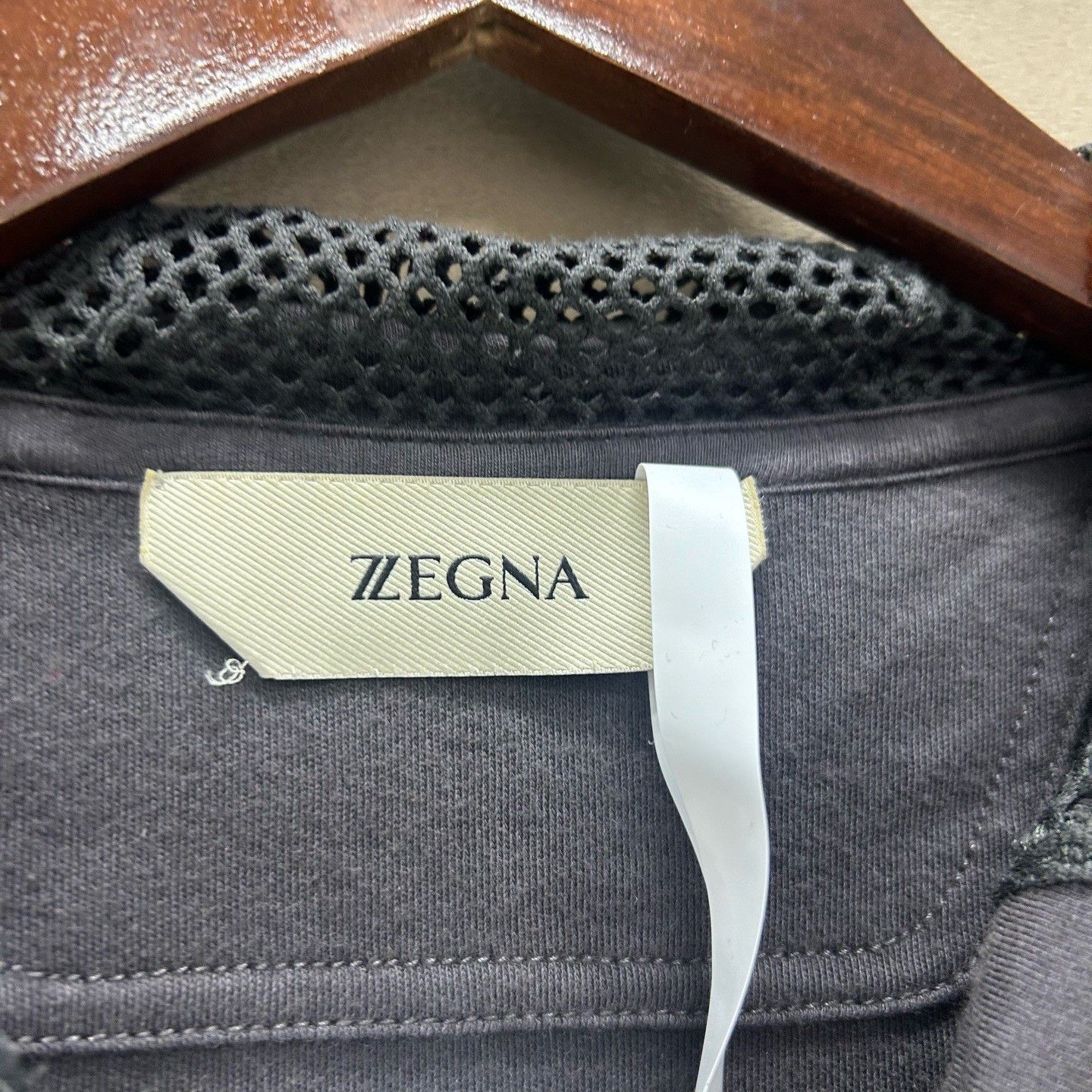 Z Zegna Zegna Logo Patch Zip-Up Hoodie Size XL Size US XL / EU 56 / 4 - 5 Thumbnail