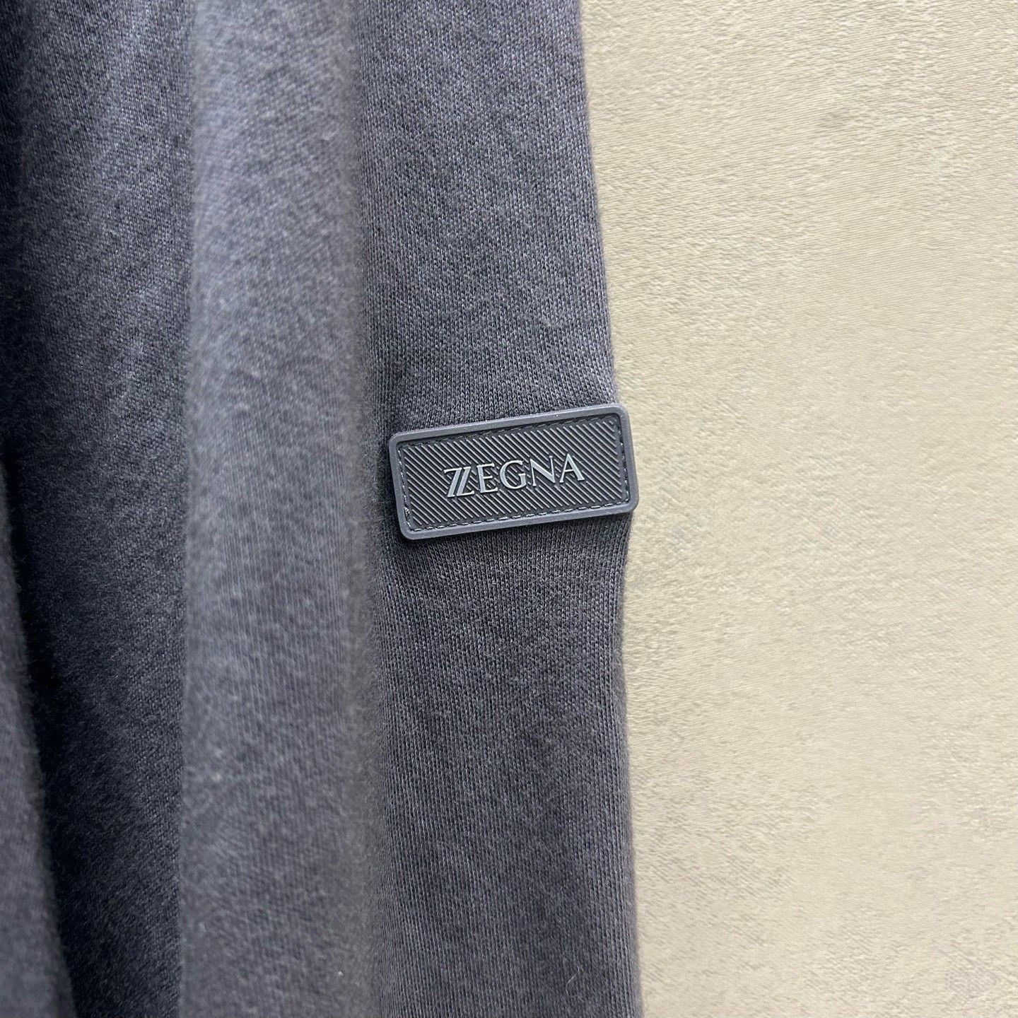 Z Zegna Zegna Logo Patch Zip-Up Hoodie Size XL Size US XL / EU 56 / 4 - 4 Thumbnail