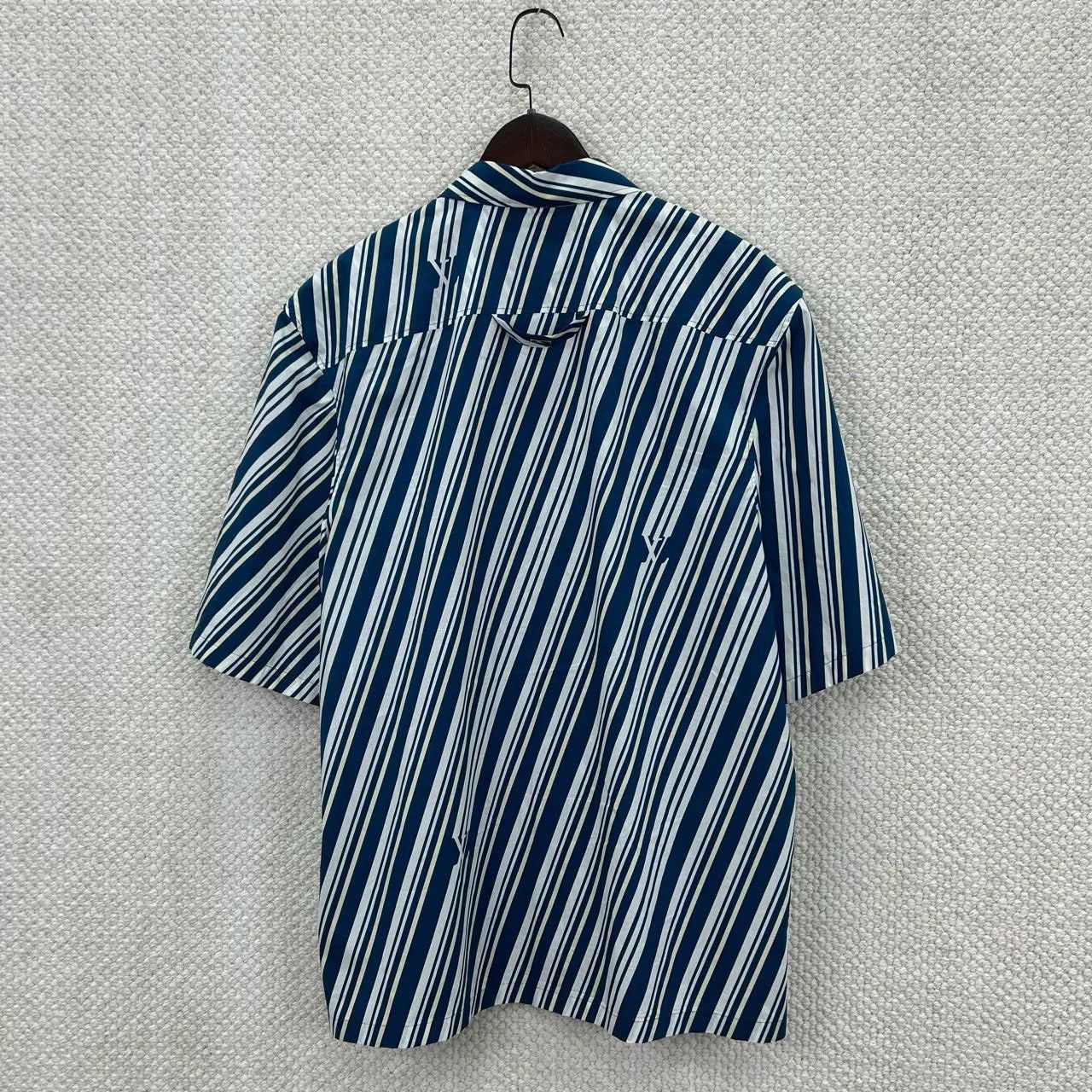 Louis Vuitton Louis Vuitton Striped Shirt Size L Size US L / EU 52-54 / 3 - 3 Thumbnail