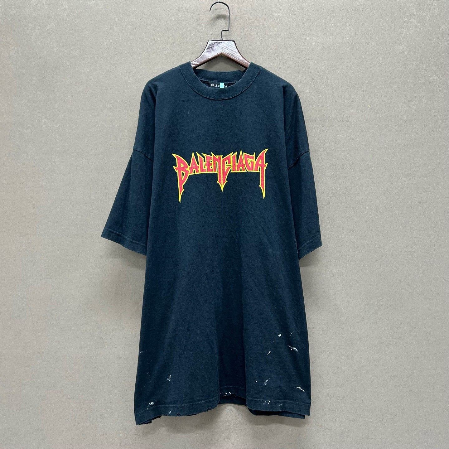 Balenciaga Balenciaga Flame Print T-Shirt Size L Size US L / EU 52-54 / 3 - 2 Thumbnail