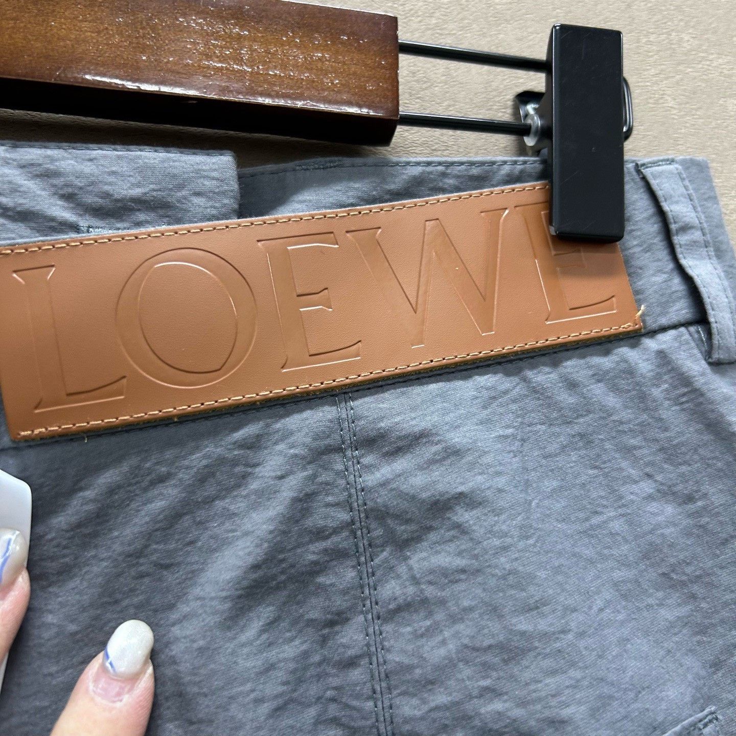 Loewe Loewe Leather Patch Shorts Size 36 Size 25" / US 0 / IT 36 - 4 Thumbnail