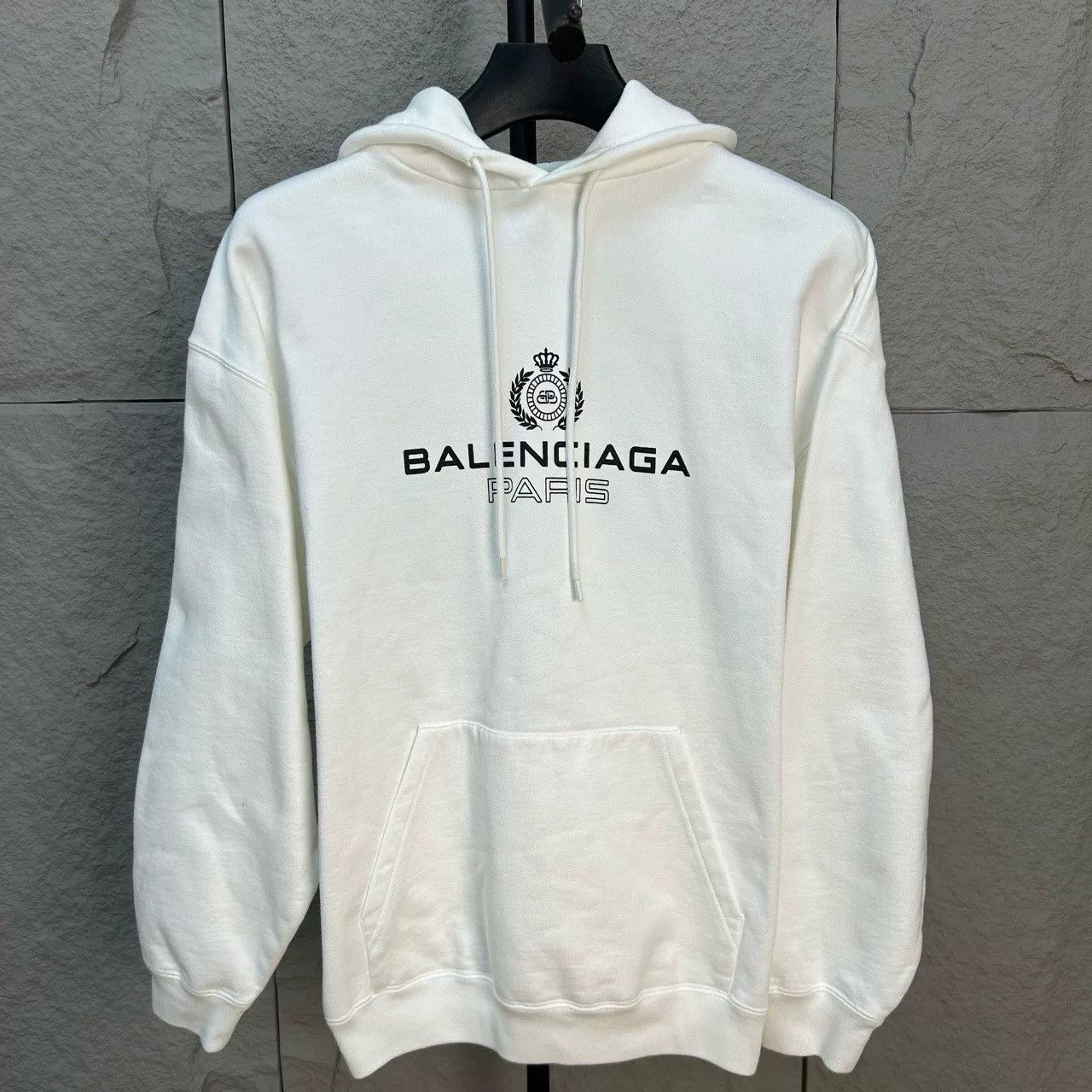 Balenciaga Balenciaga Crown Logo Hoodie Size S Size US S / EU 44-46 / 1 - 2 Thumbnail